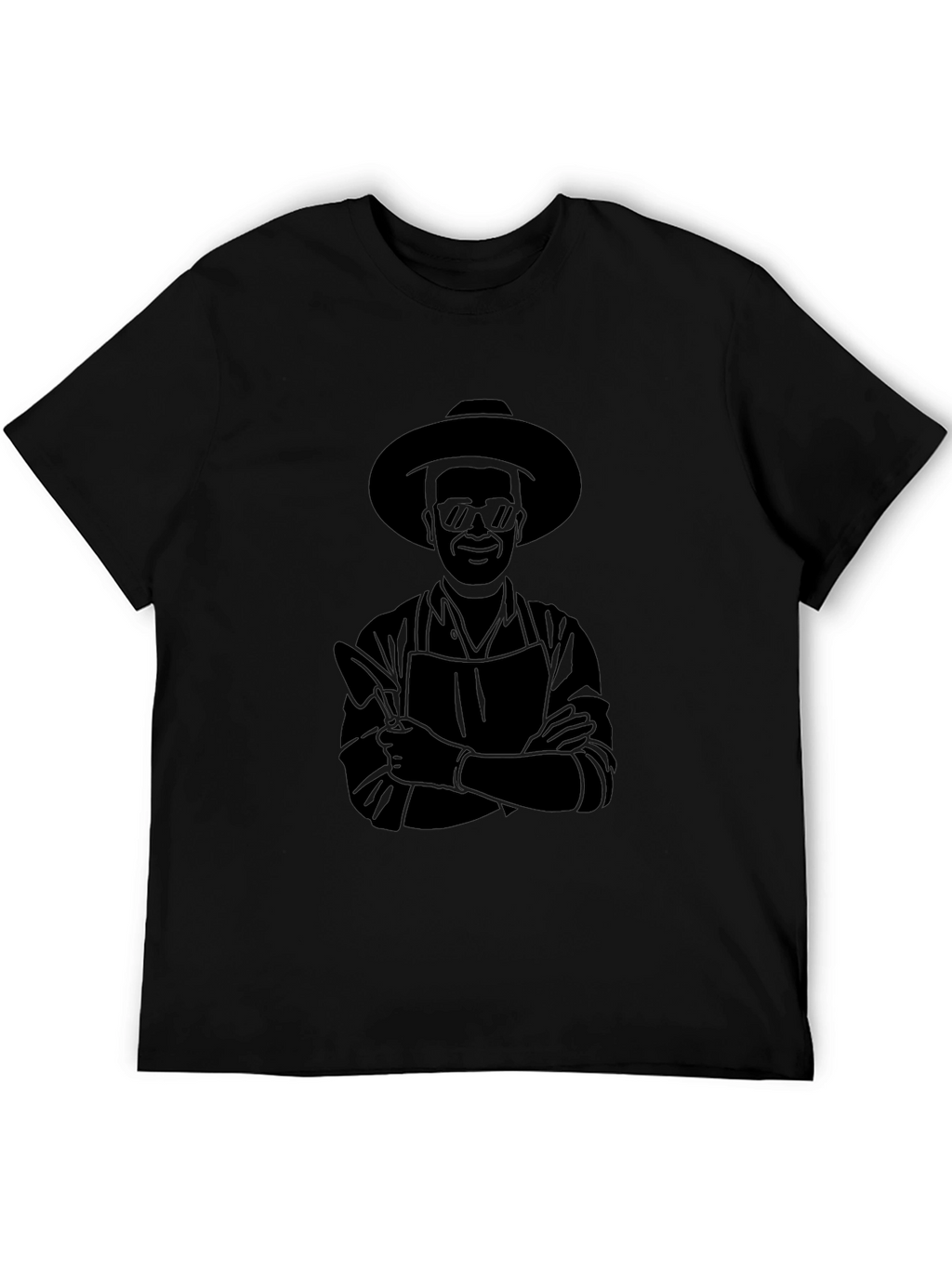 Chef Graphic Black T-Shirt