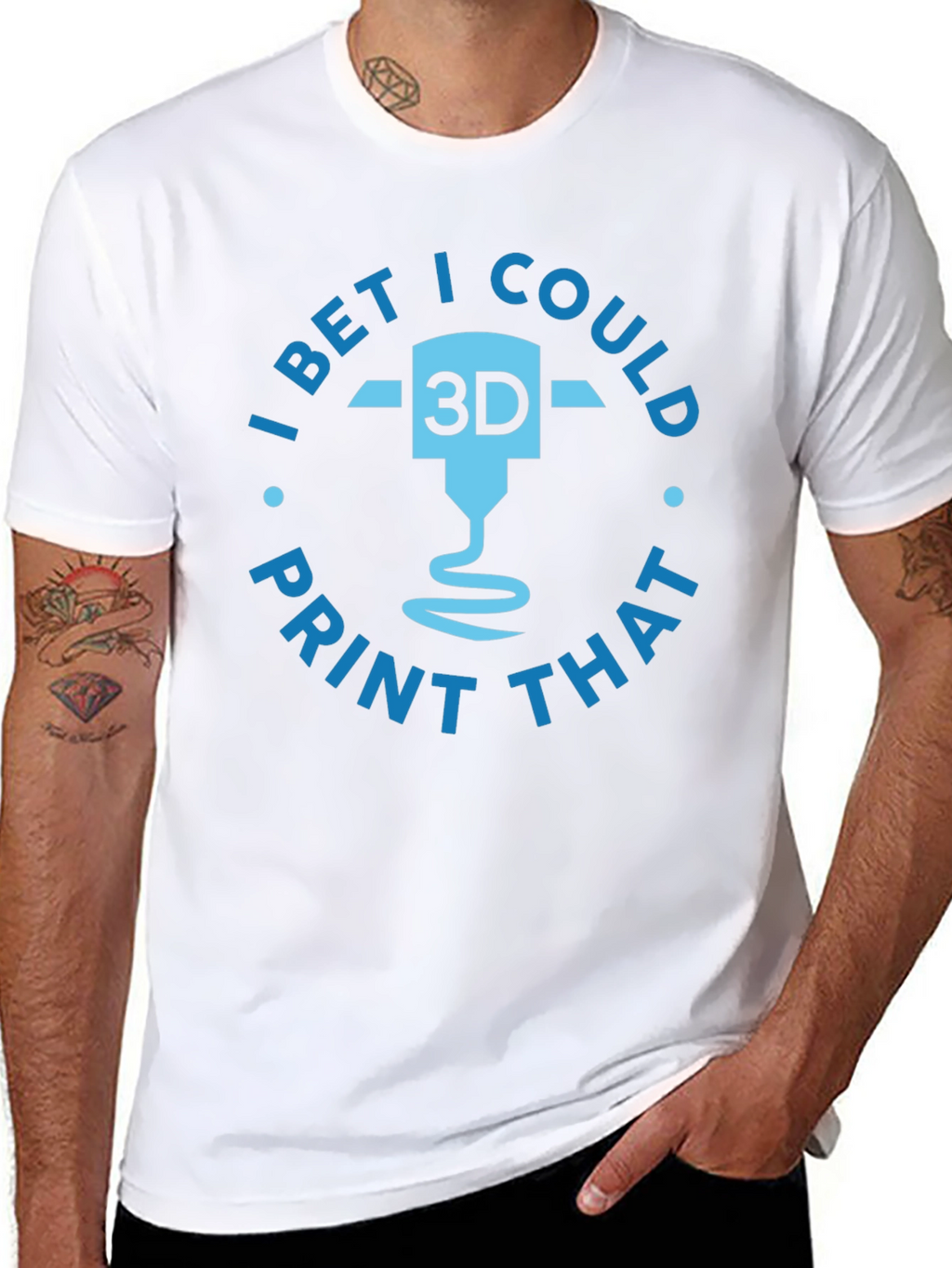 I Bet I Could 3D Print That T-Shirt