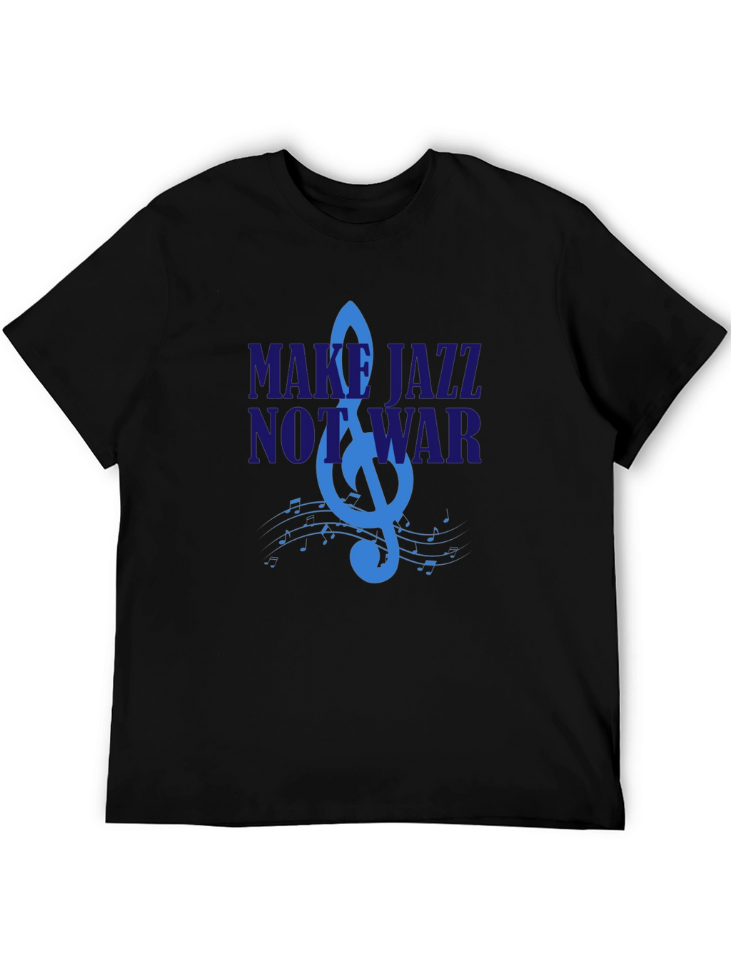 Make Jazz Not War Graphic T-Shirt