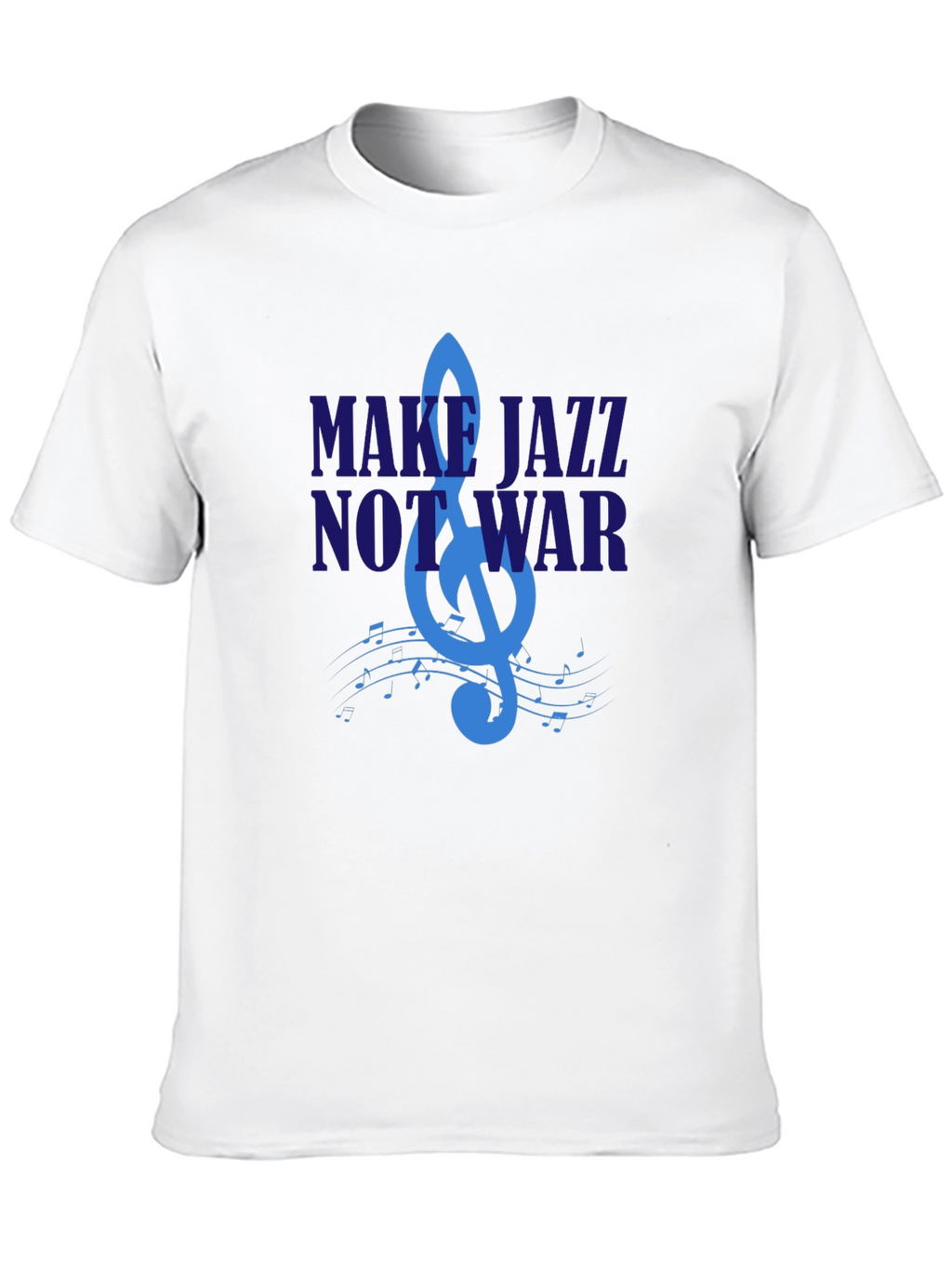 Make Jazz Not War Graphic T-Shirt
