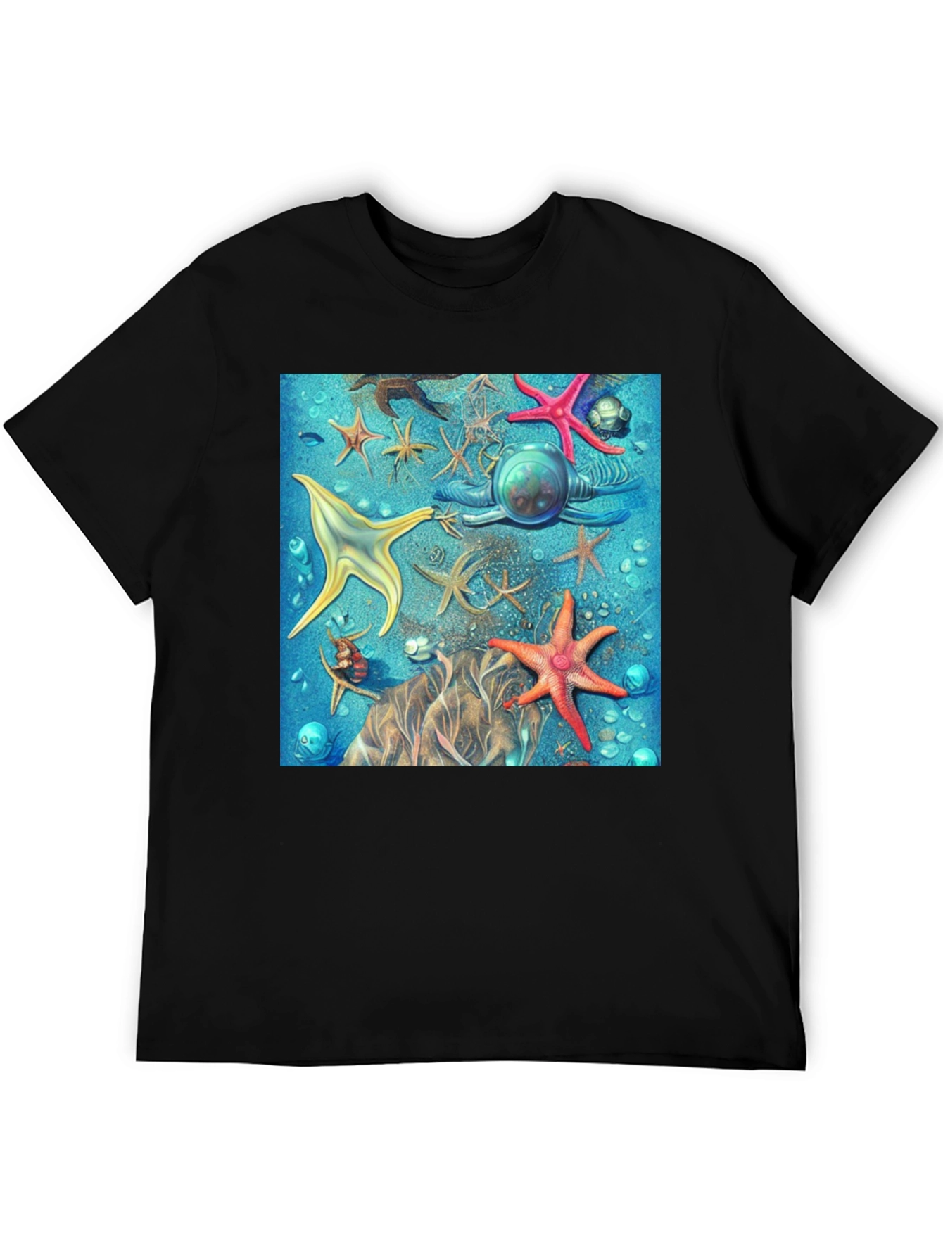 Starfish Scuba T-Shirt - Ocean Adventure Tee
