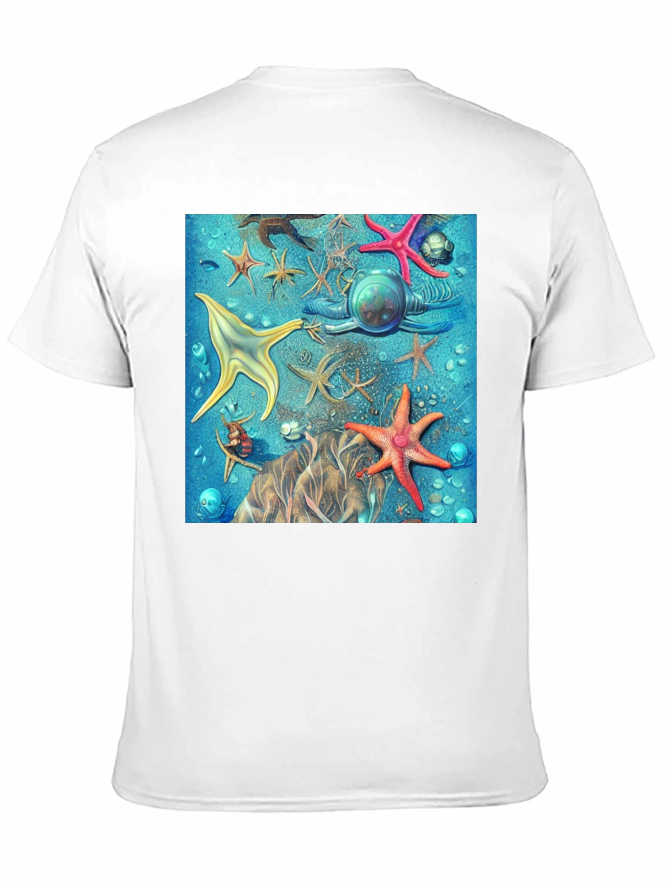 Starfish Scuba T-Shirt - Ocean Adventure Tee