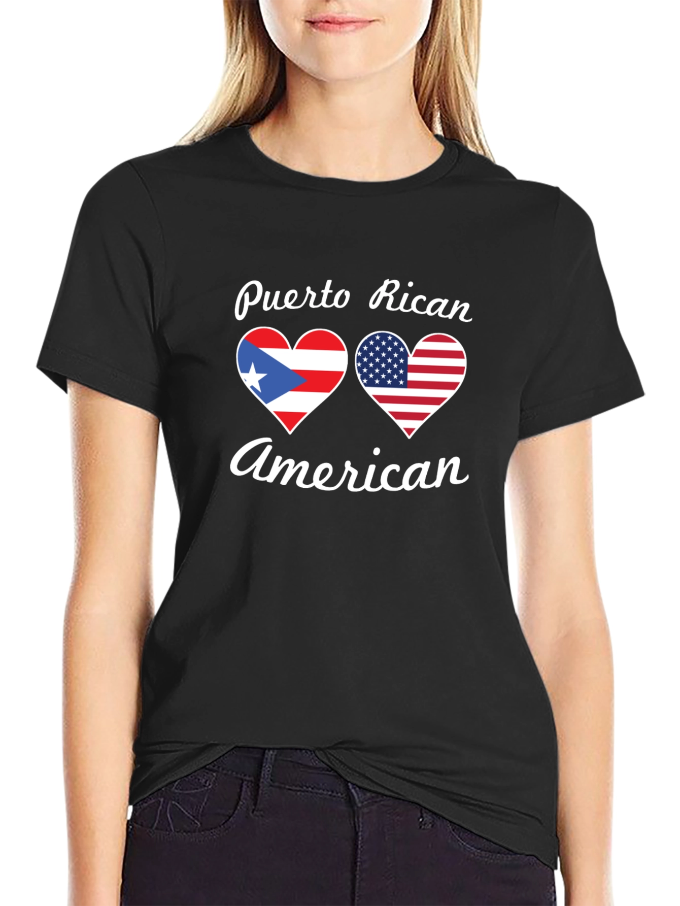 Puerto Rican American Pride T-Shirt