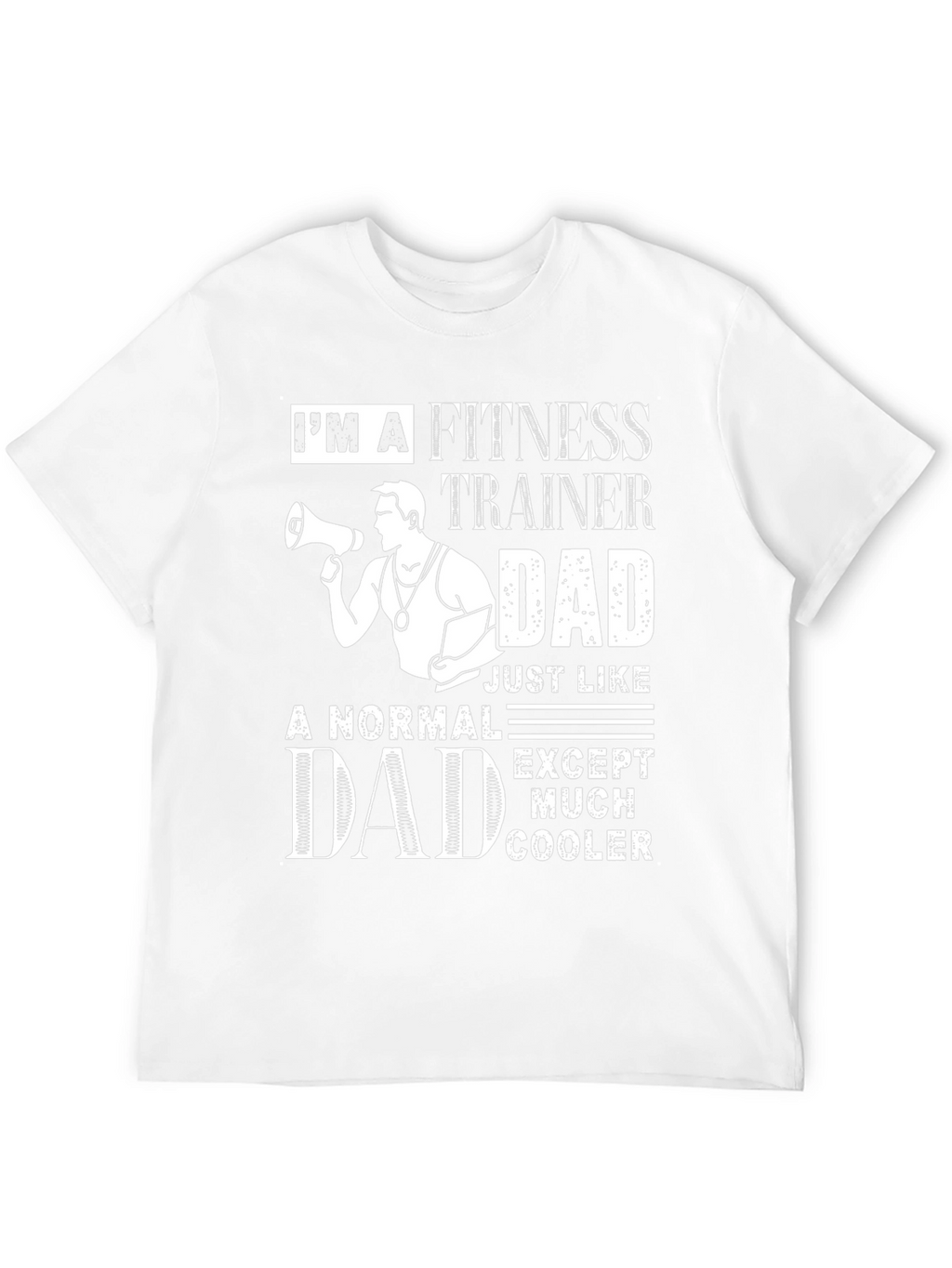 Fitness Trainer Dad Graphic T-Shirt