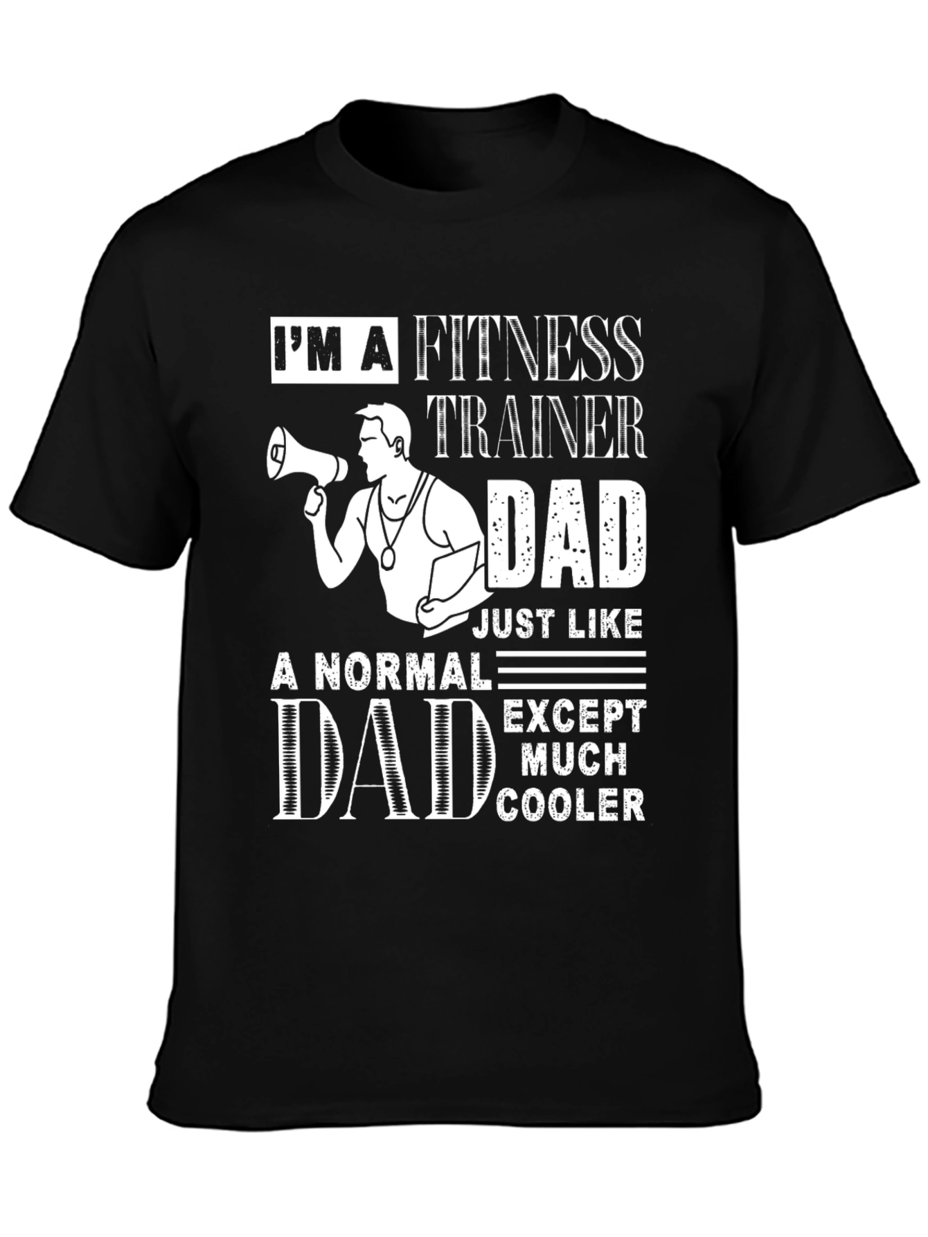 Fitness Trainer Dad Graphic T-Shirt