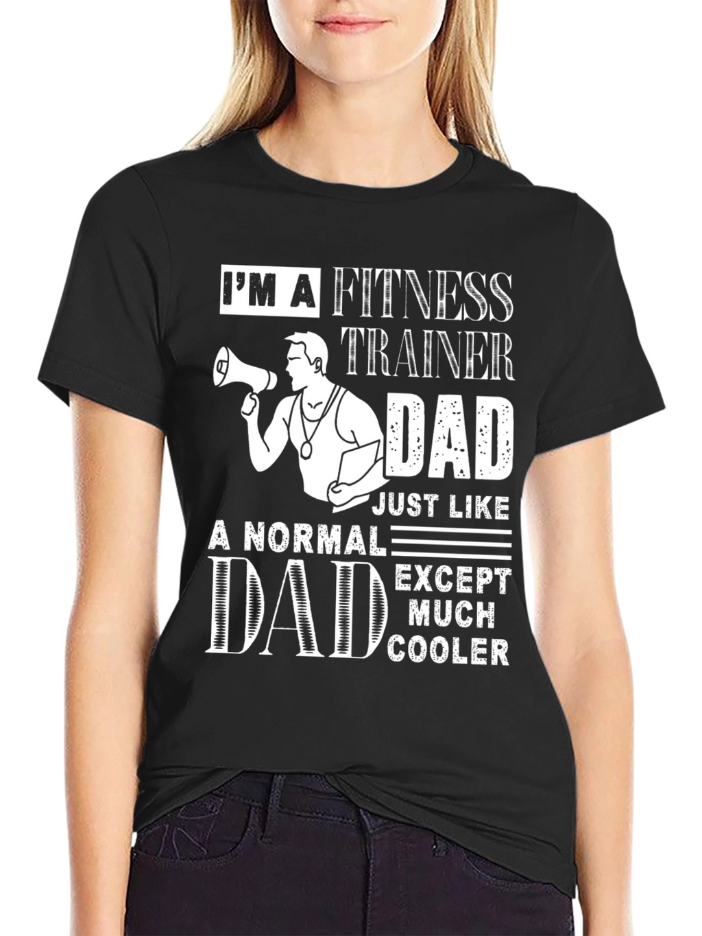 Fitness Trainer Dad Graphic T-Shirt
