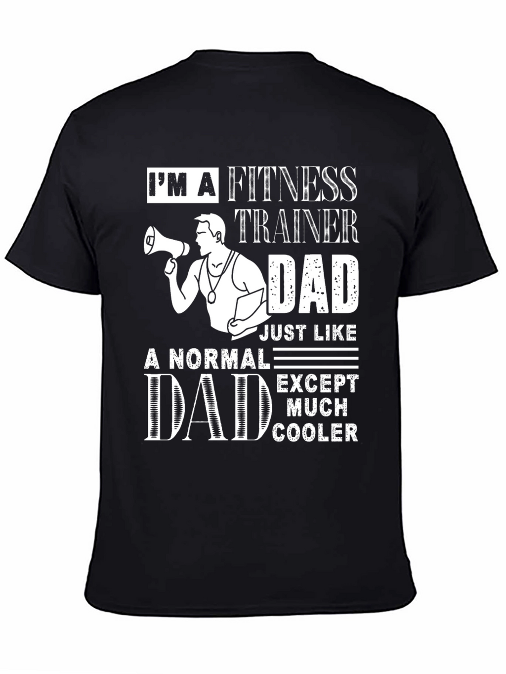 Fitness Trainer Dad Graphic T-Shirt