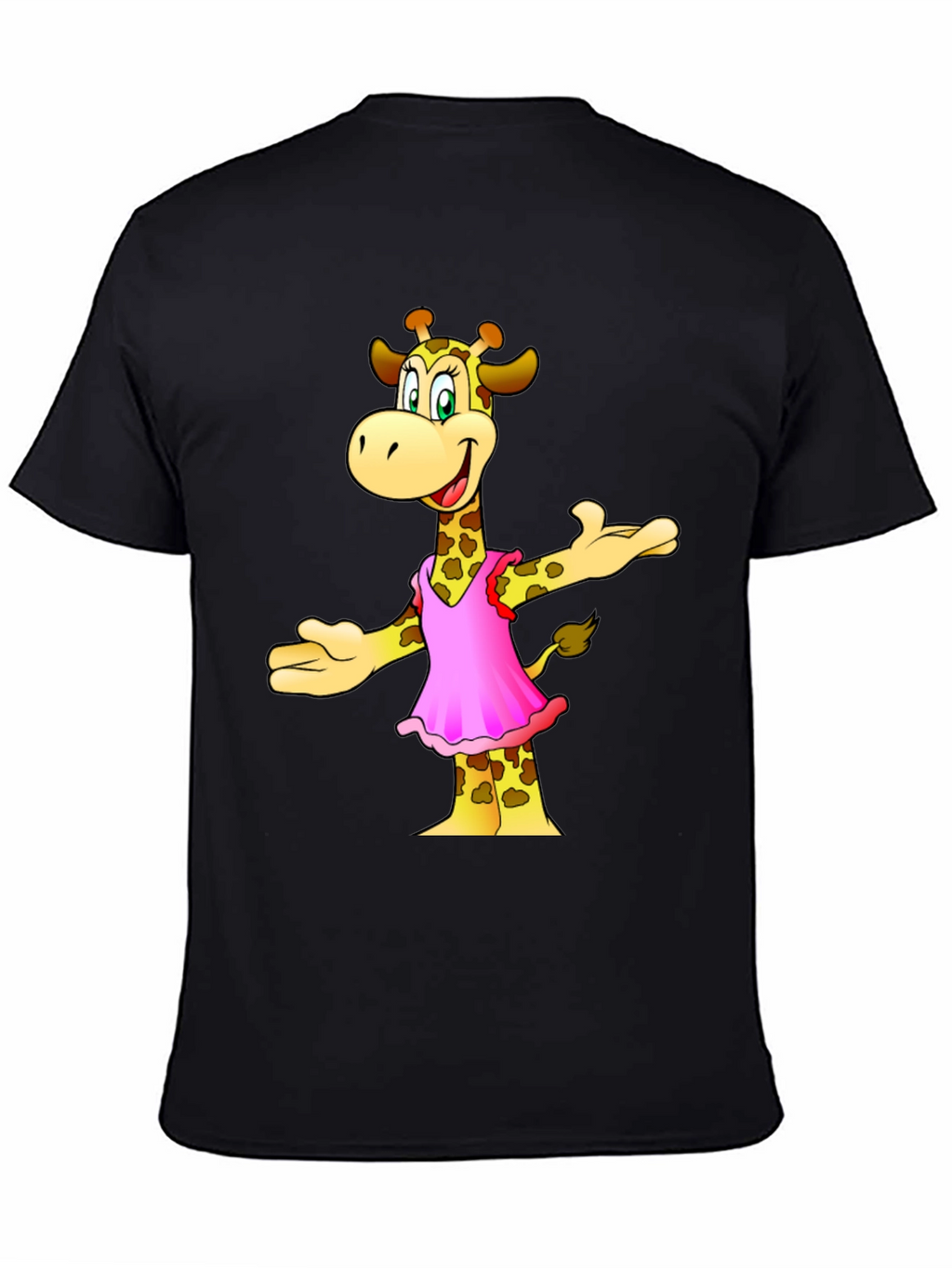 Cartoon Giraffe T-Shirt
