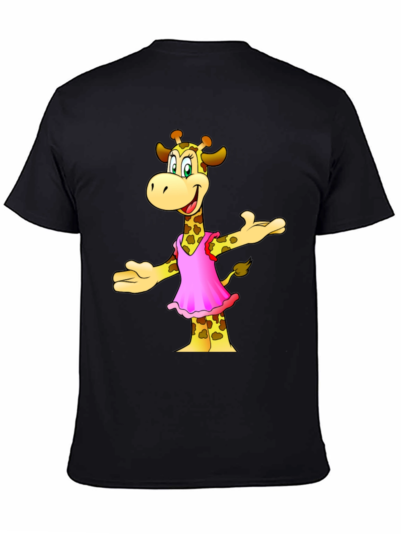 Cartoon Giraffe T-Shirt