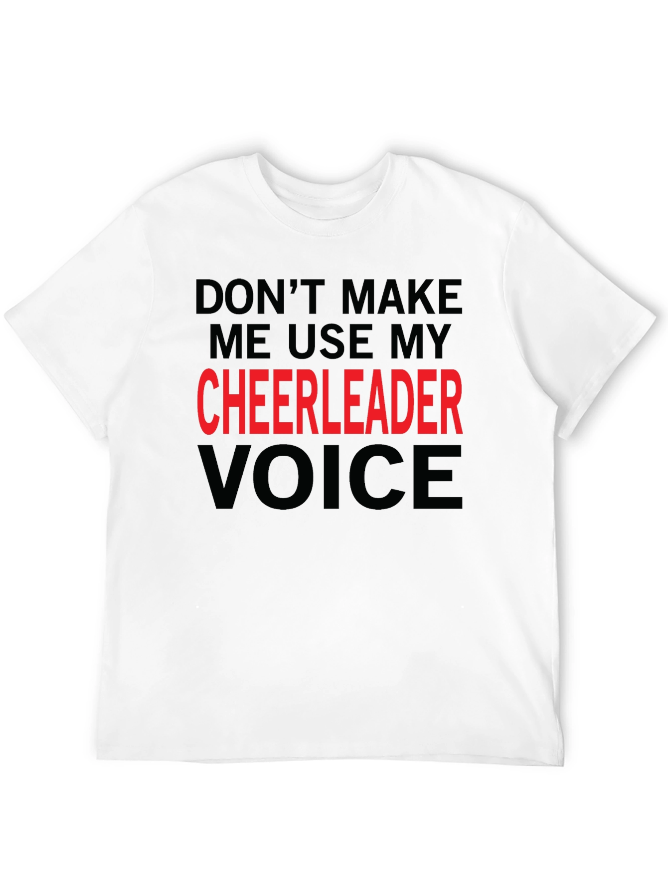 Cheerleader Voice Graphic T-Shirt