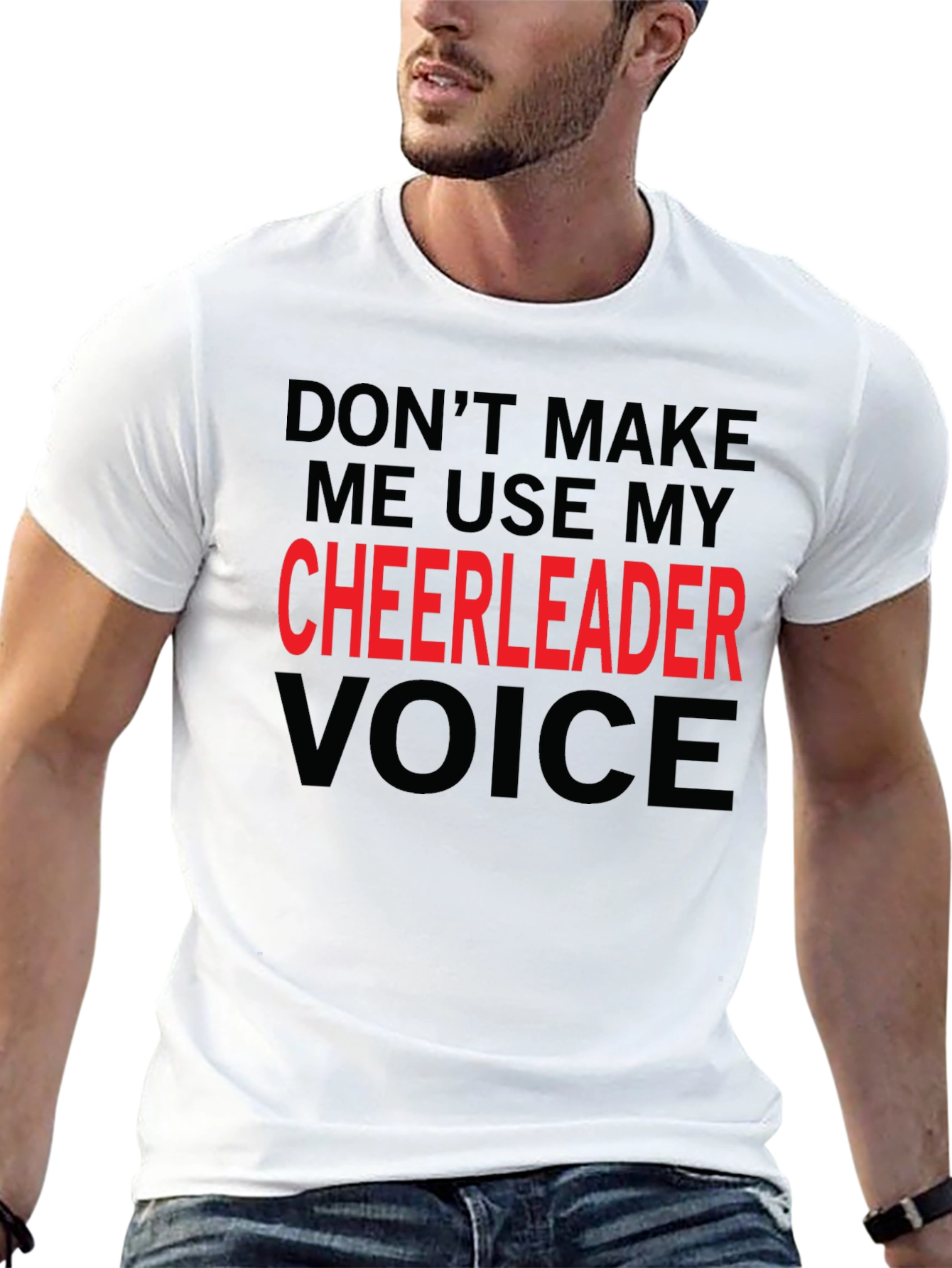 Cheerleader Voice Graphic T-Shirt