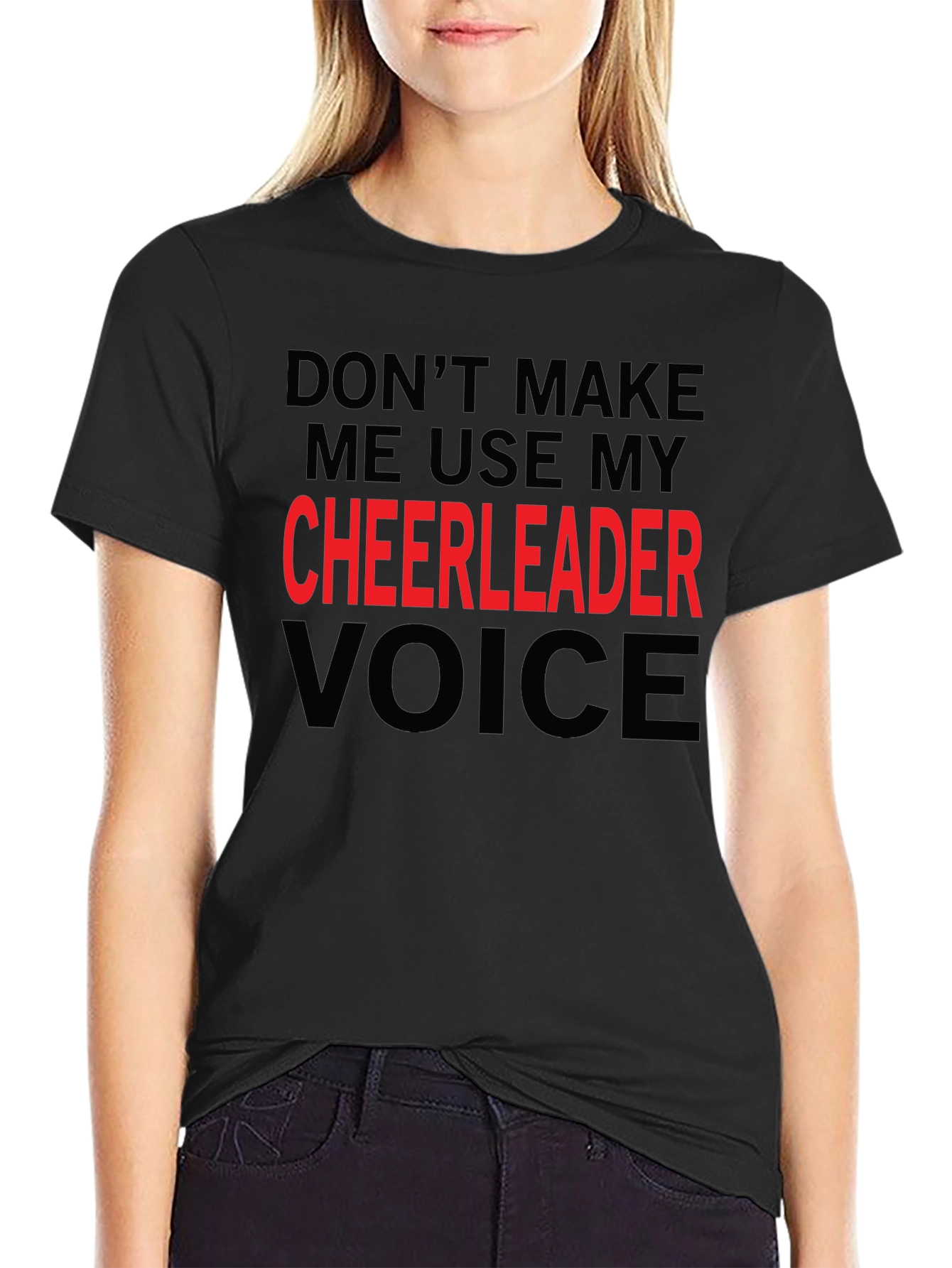 Cheerleader Voice Graphic T-Shirt
