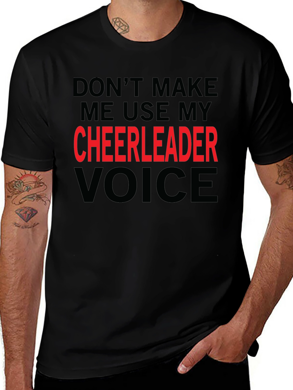 Cheerleader Voice Graphic T-Shirt