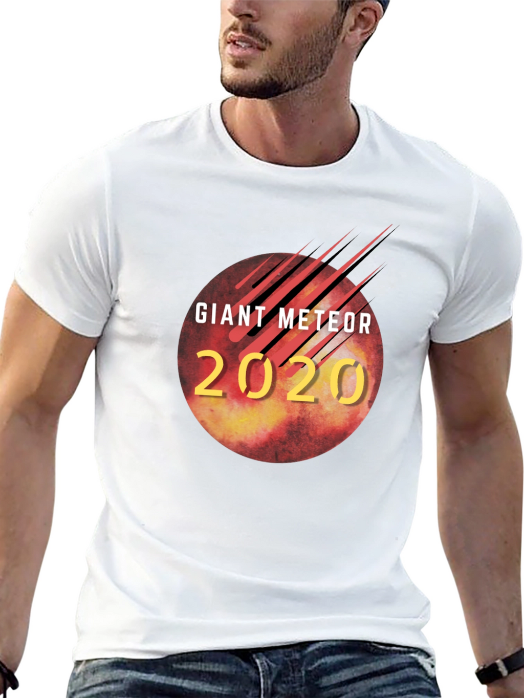 Giant Meteor 2020 Black Graphic Tee