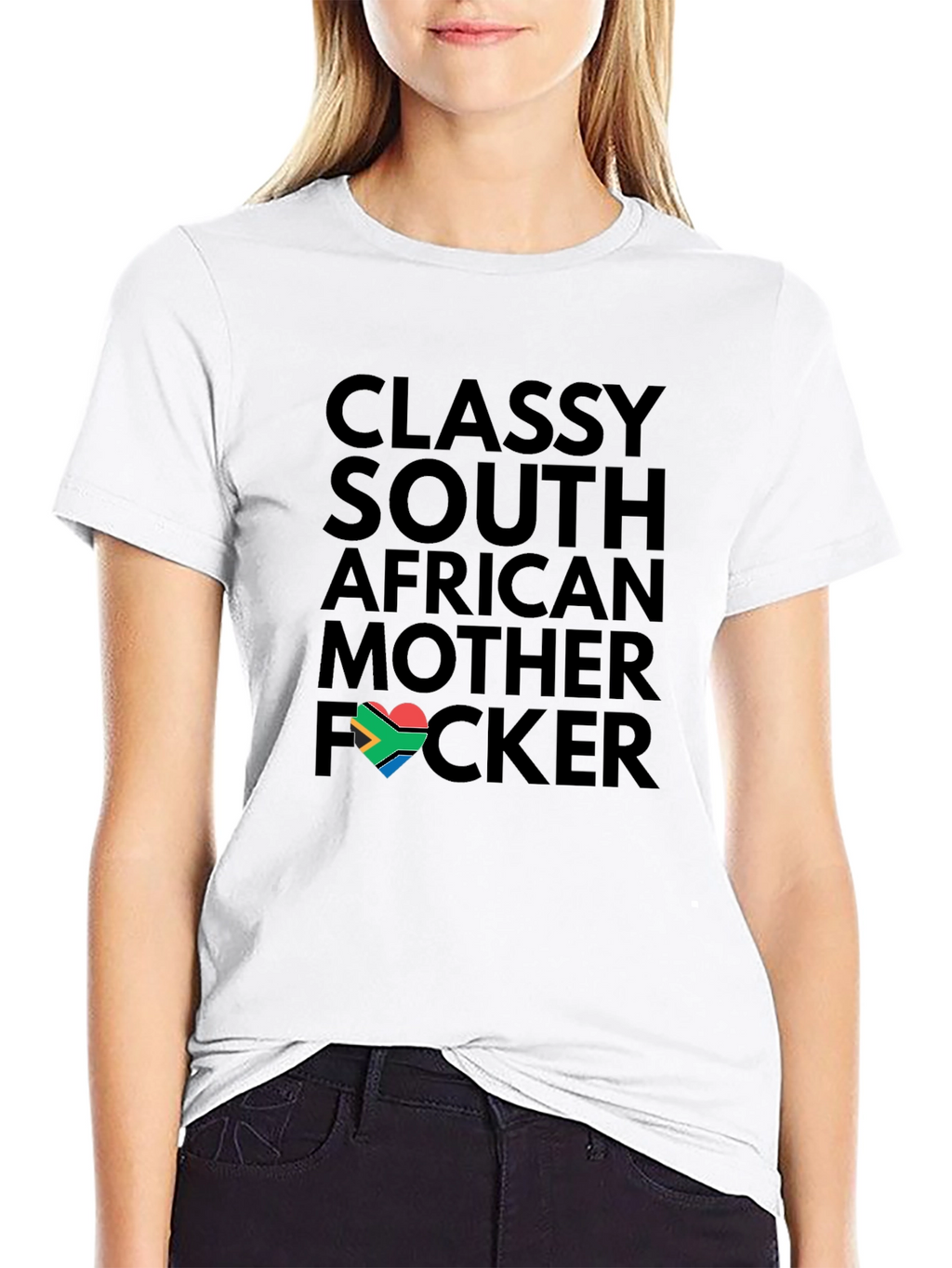 Classy South African Heart T-Shirt
