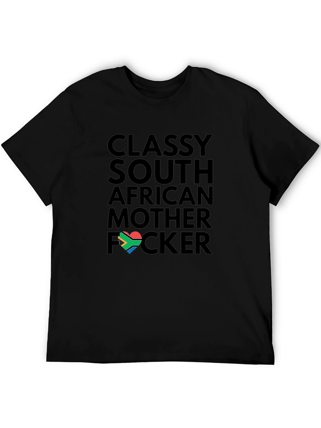 Classy South African Heart T-Shirt