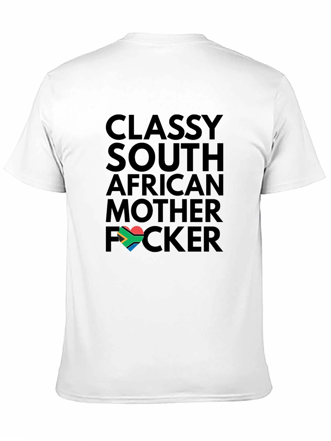 Classy South African Heart T-Shirt