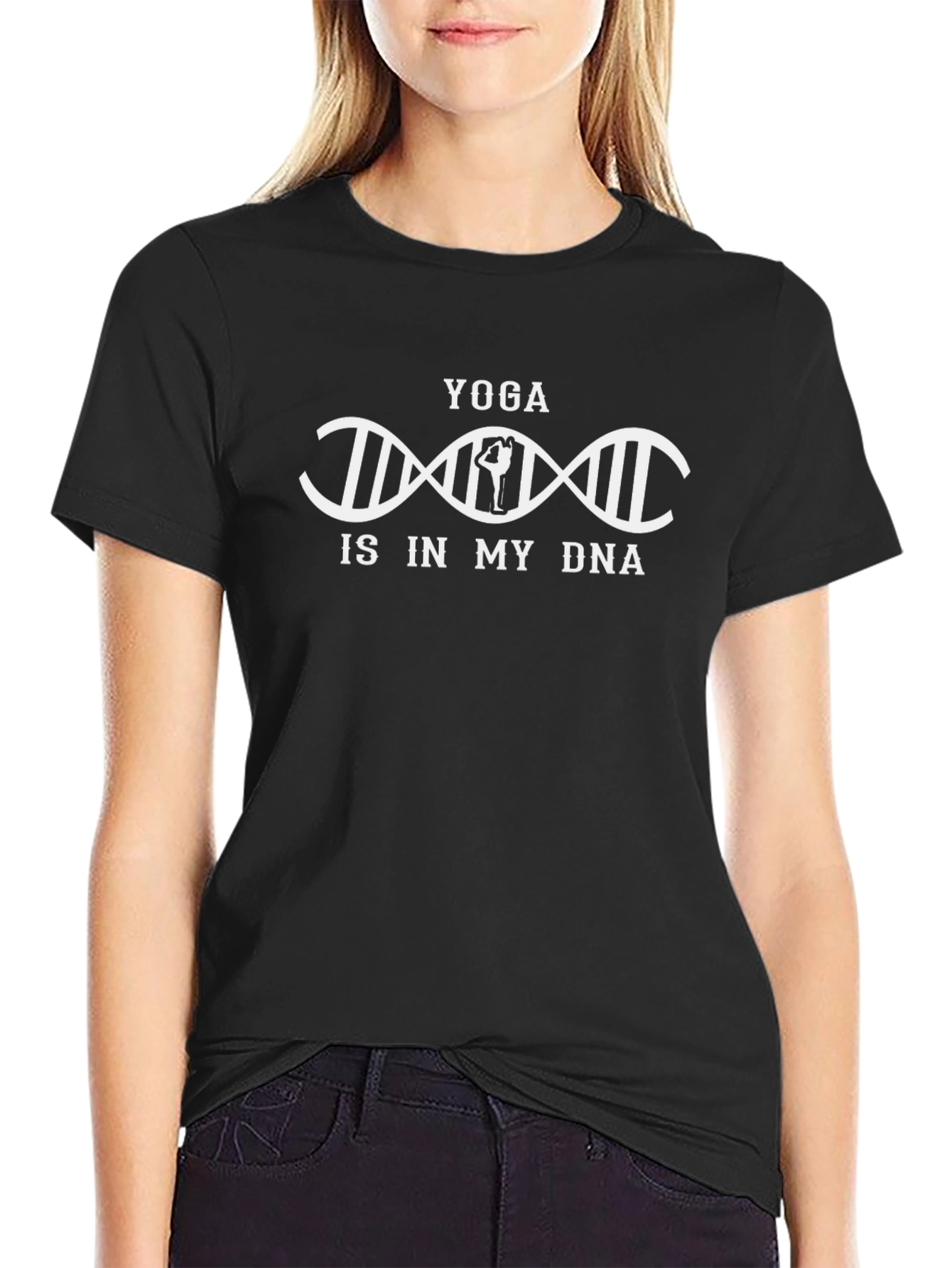 Yoga is in My DNA Graphic T-Shirt