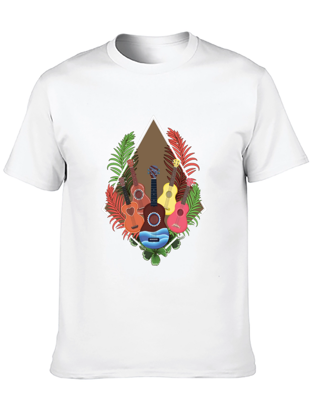 Tropical Guitar T-Shirt: Island Style