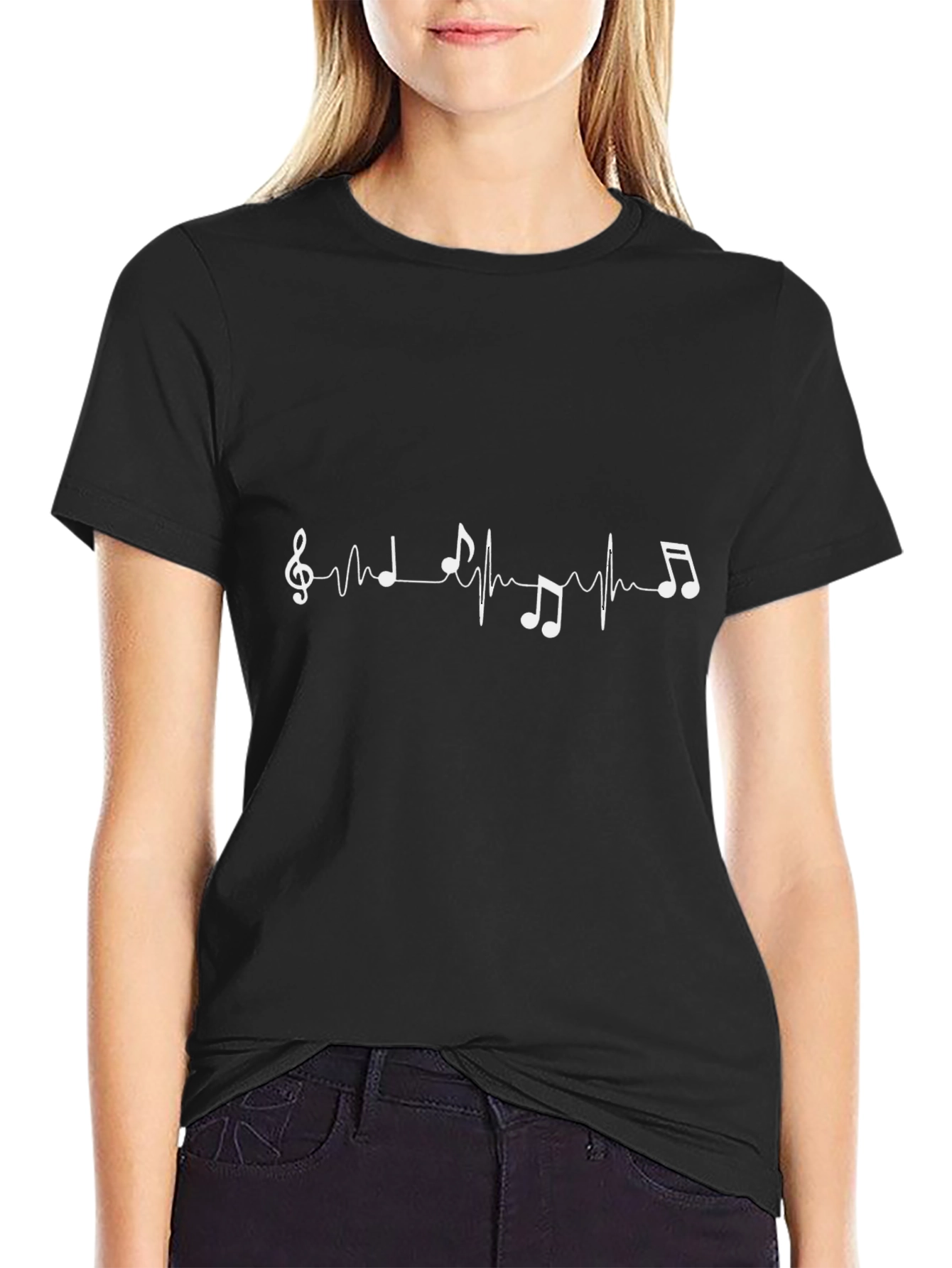 Musical Heartbeat Graphic Tee