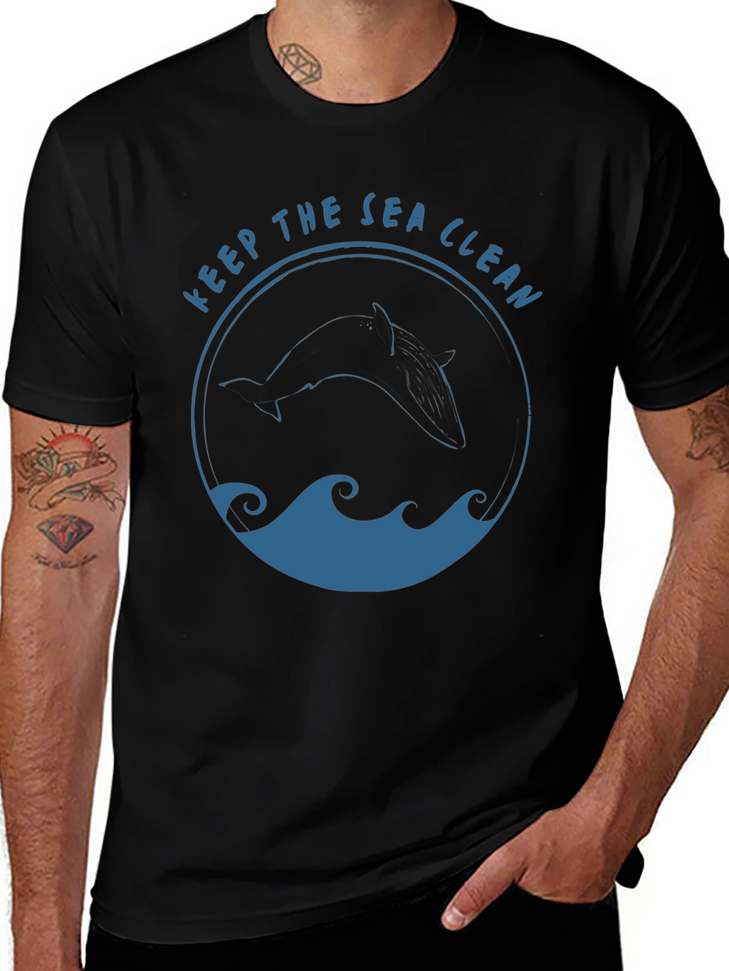 Keep The Sea Clean Graphic Tee