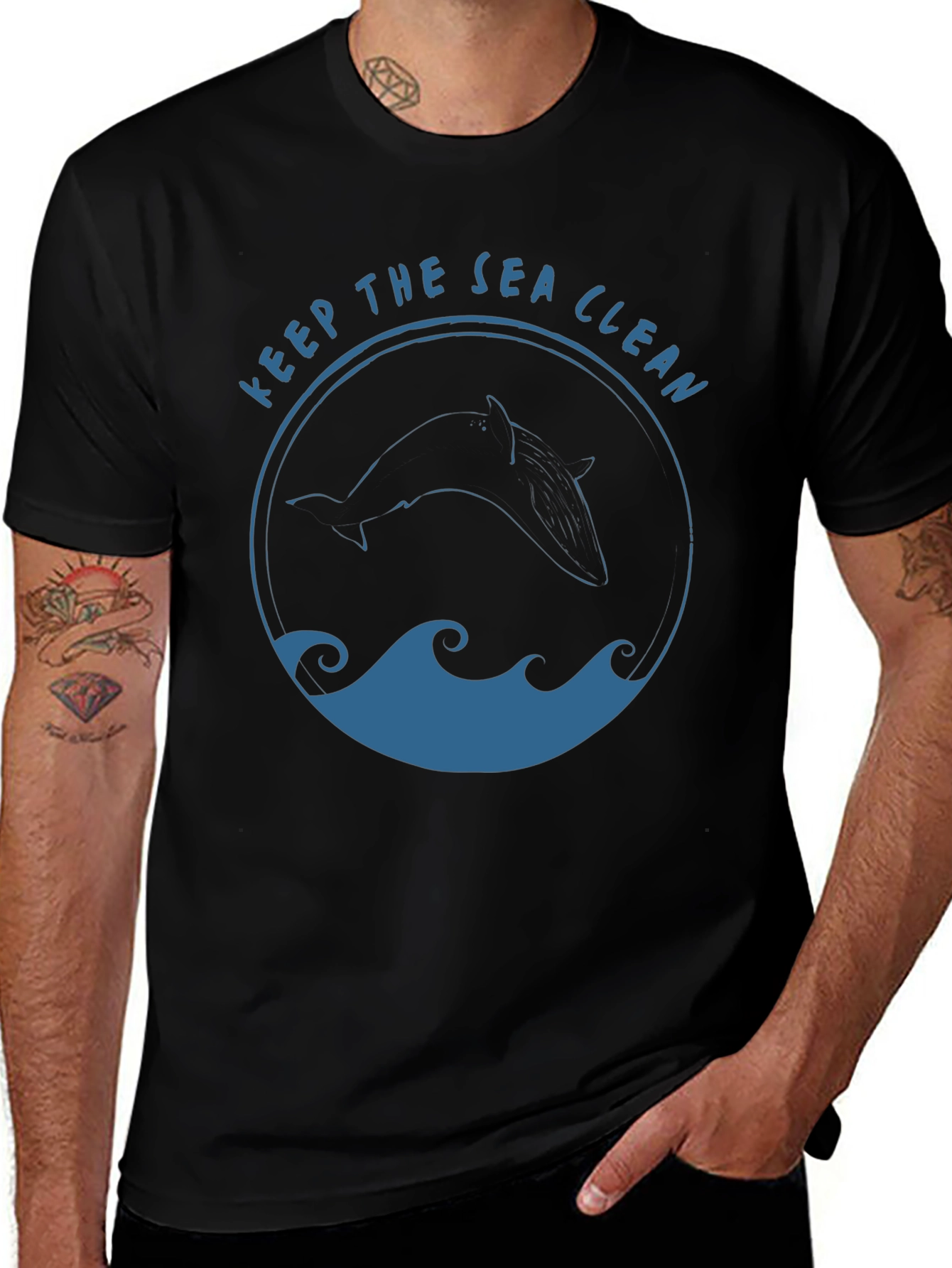 Keep The Sea Clean Graphic Tee