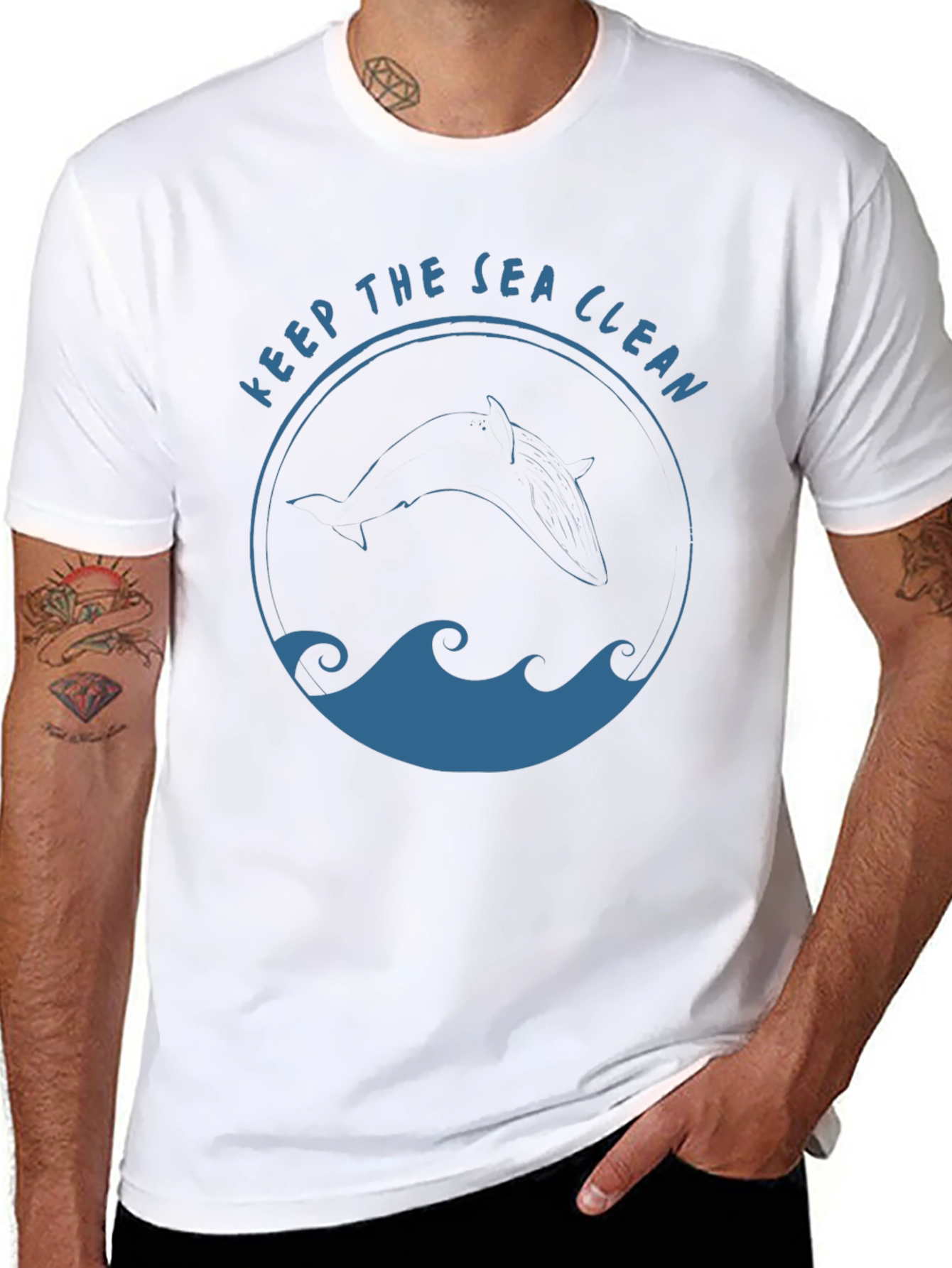 Keep The Sea Clean Graphic Tee
