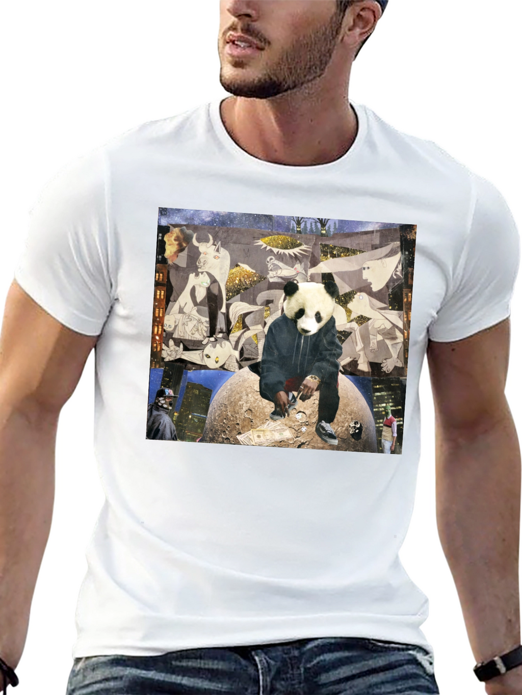 Panda Graphic T-Shirt - Urban Style