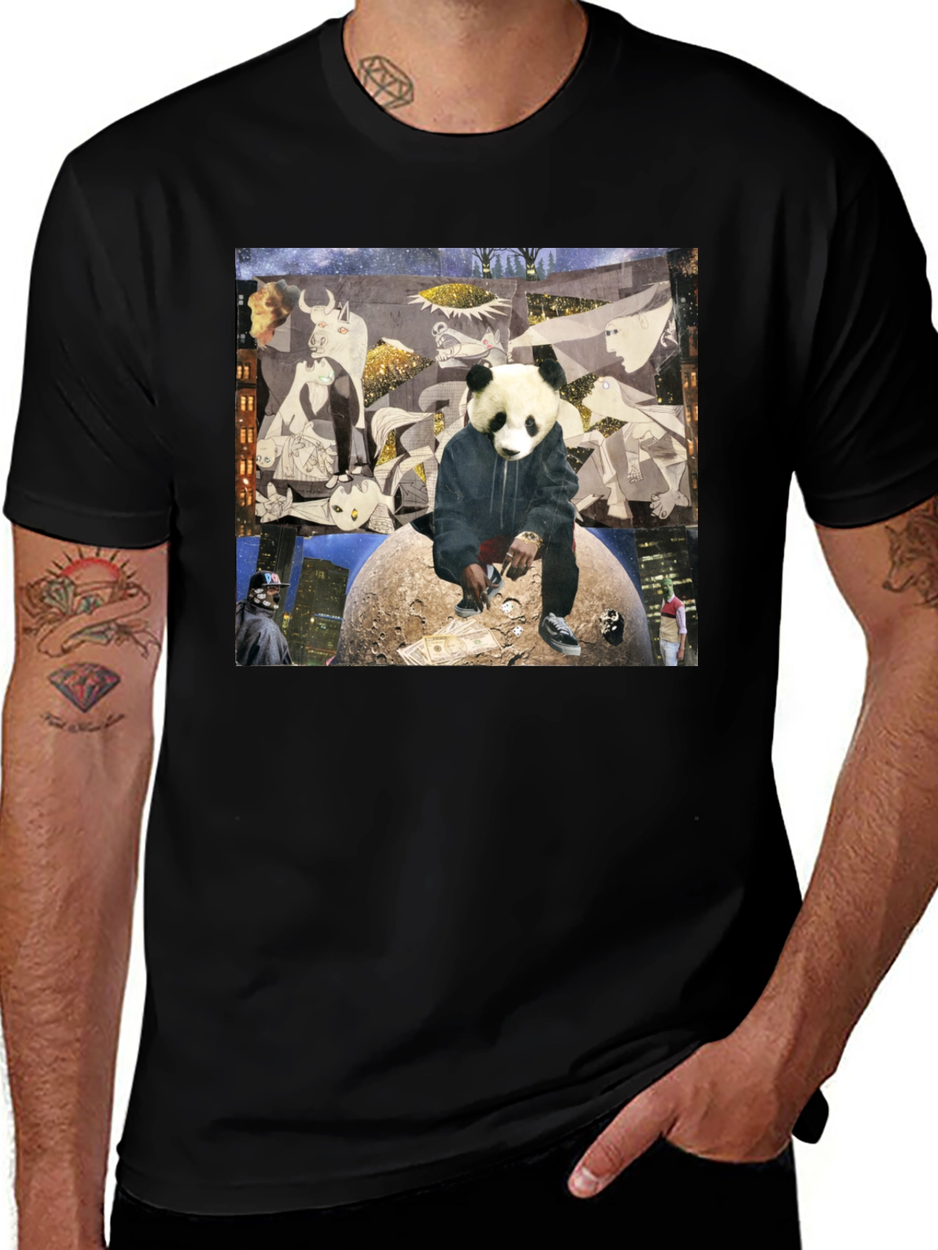 Panda Graphic T-Shirt - Urban Style