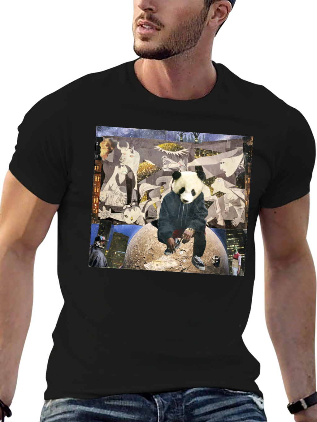 Panda Graphic T-Shirt - Urban Style