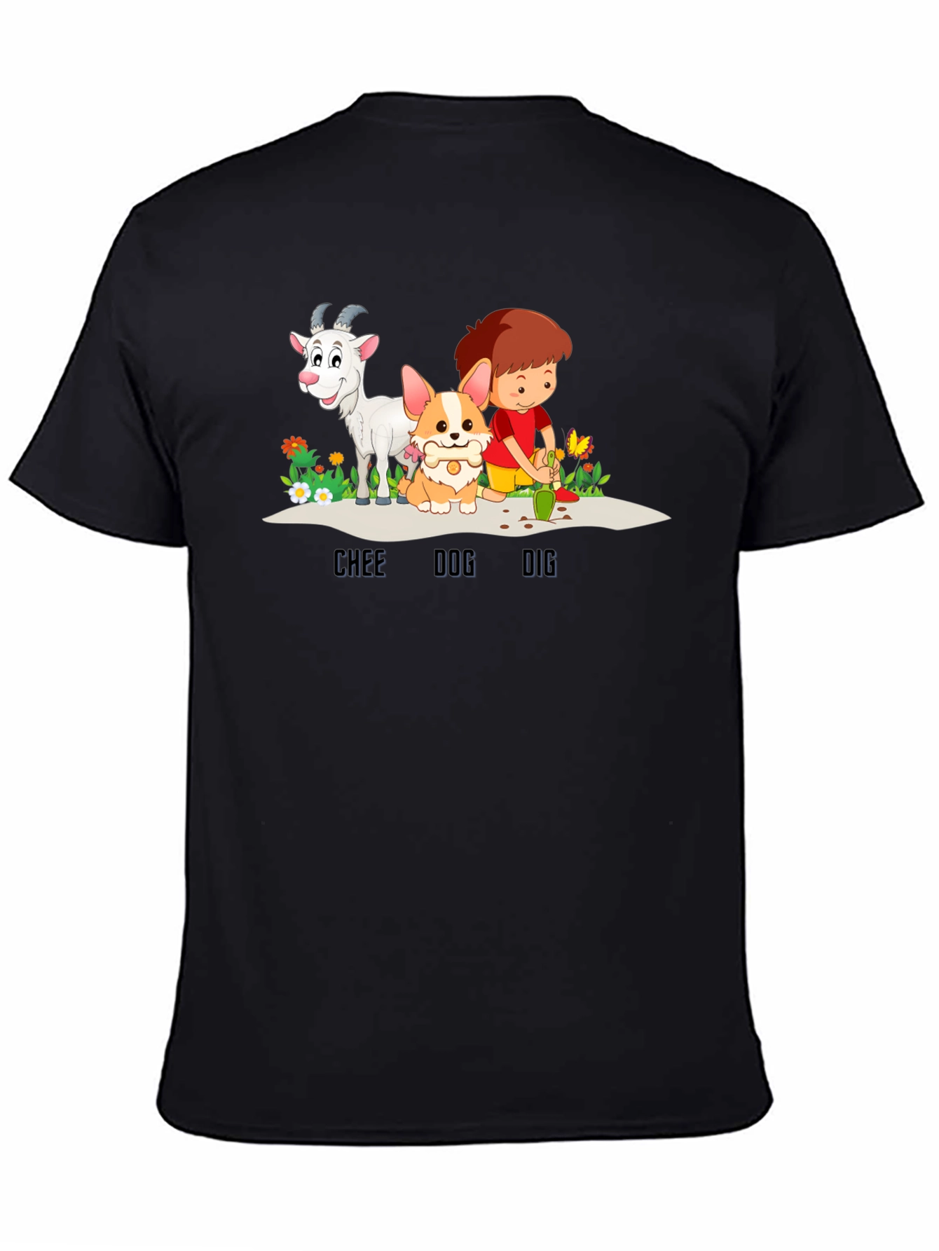 Chee Dog Dig Graphic T-Shirt