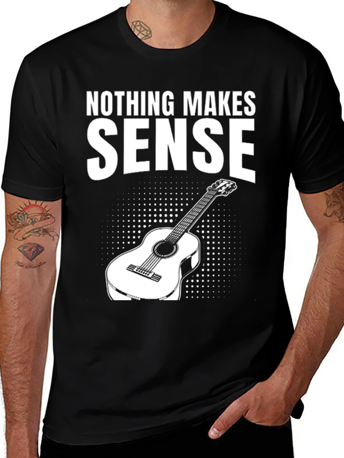 Nothing Makes Sense Guitar T-Shirt