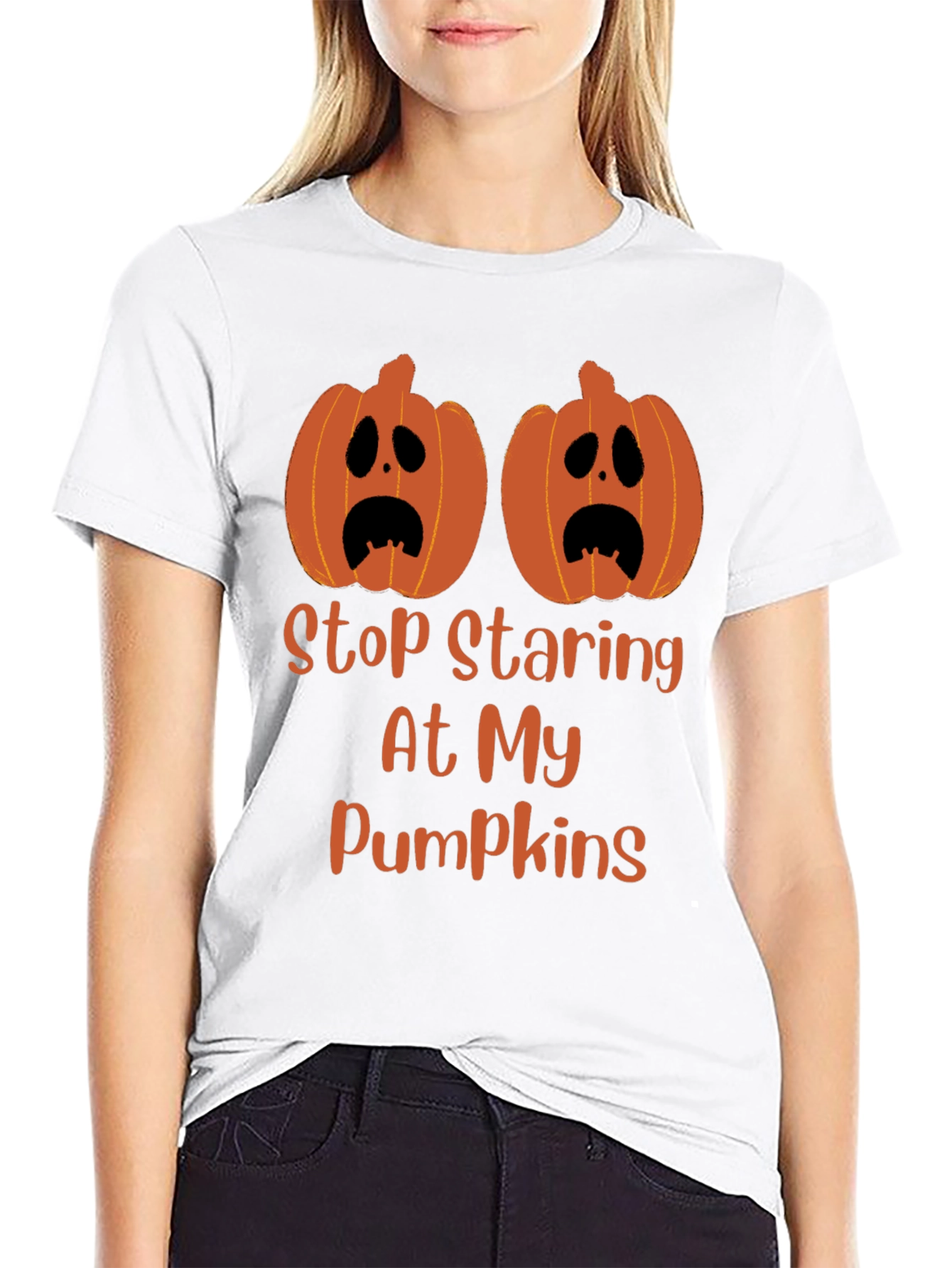 Funny Halloween Pumpkin T-Shirt