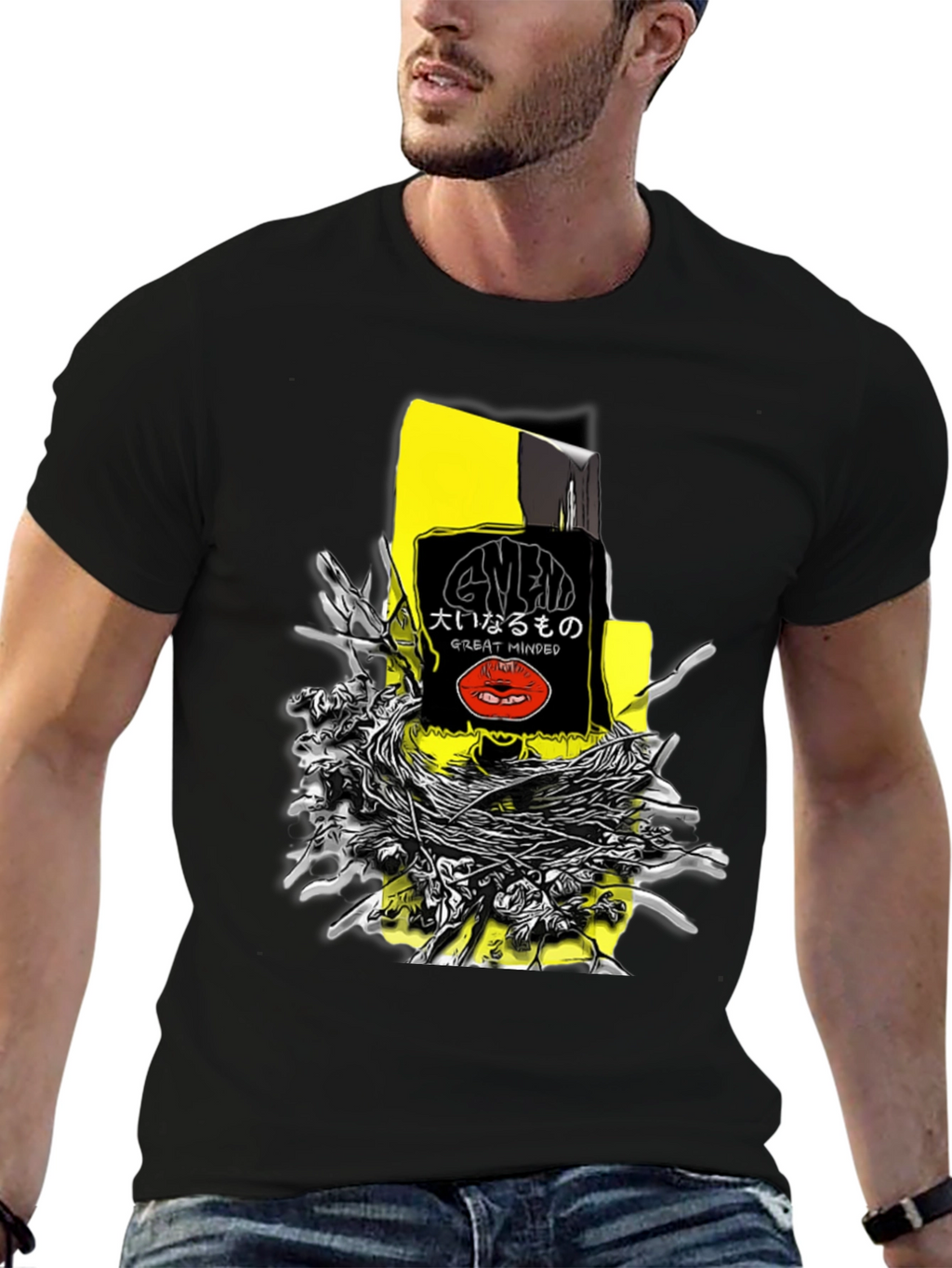 Unique Graphic T-Shirt - Great Minded Design
