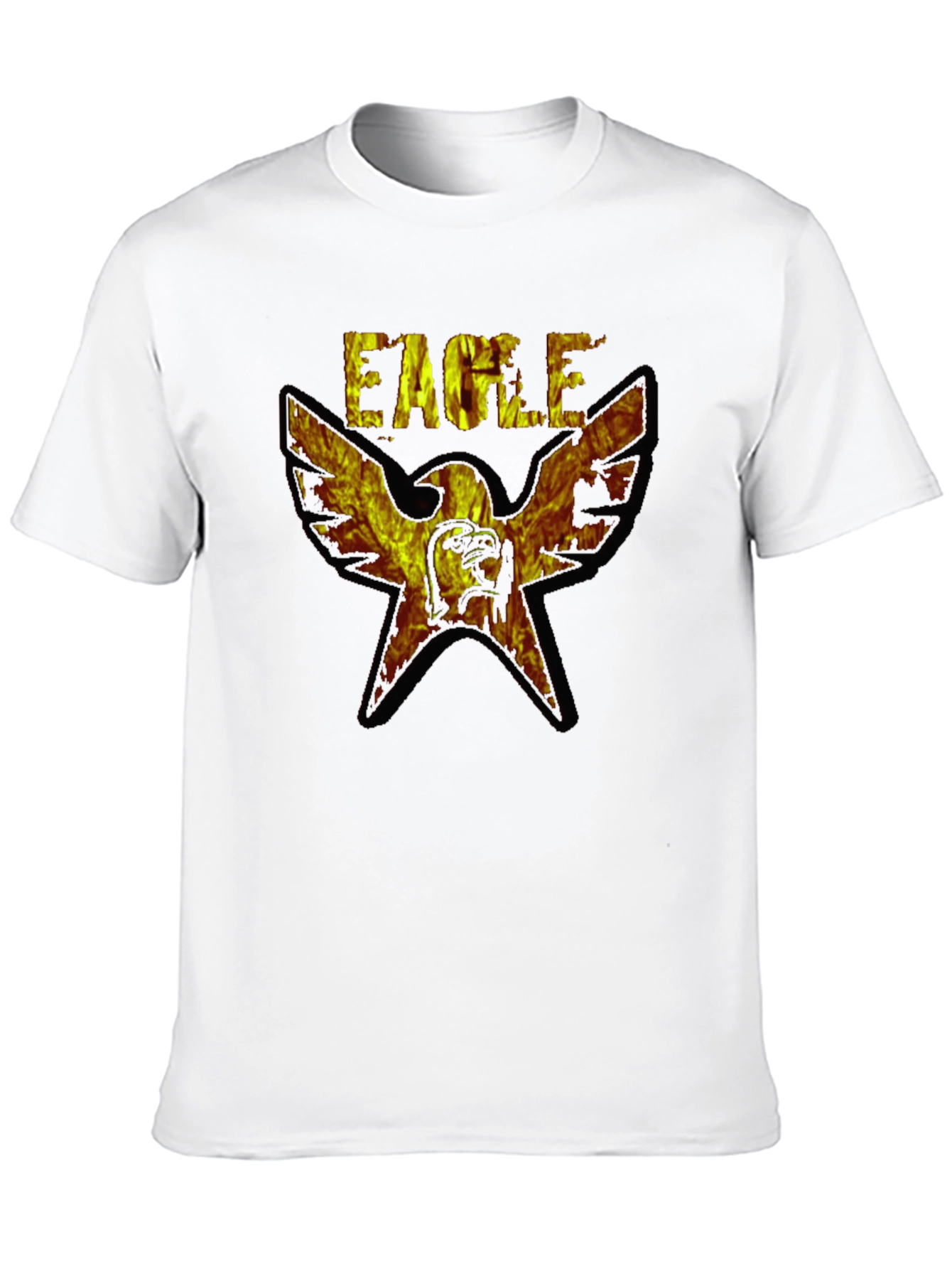 Fiery Eagle Graphic T-Shirt - Bold & Unique Design