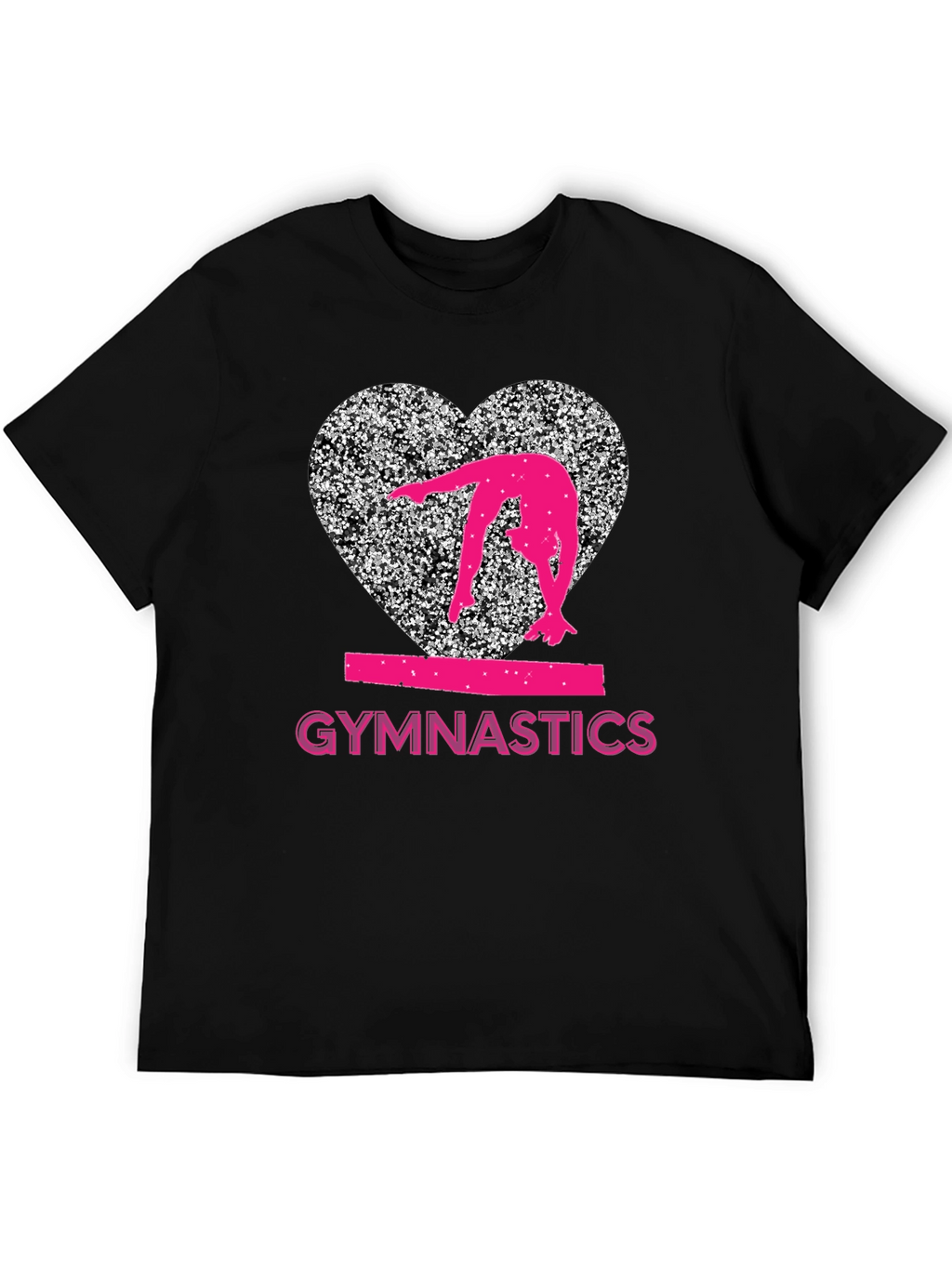Gymnastics Heart T-Shirt - Sporty Style