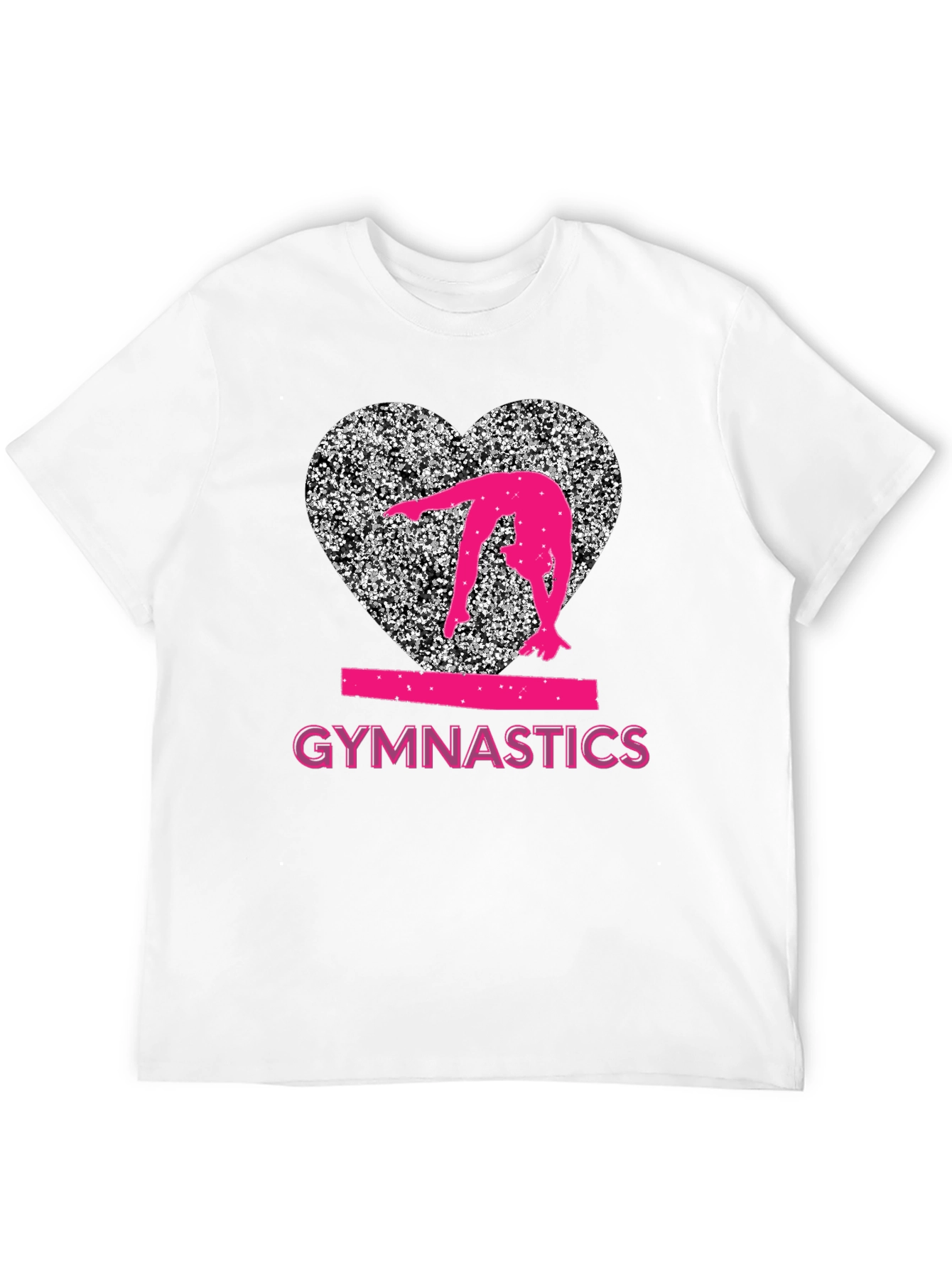 Gymnastics Heart T-Shirt - Sporty Style