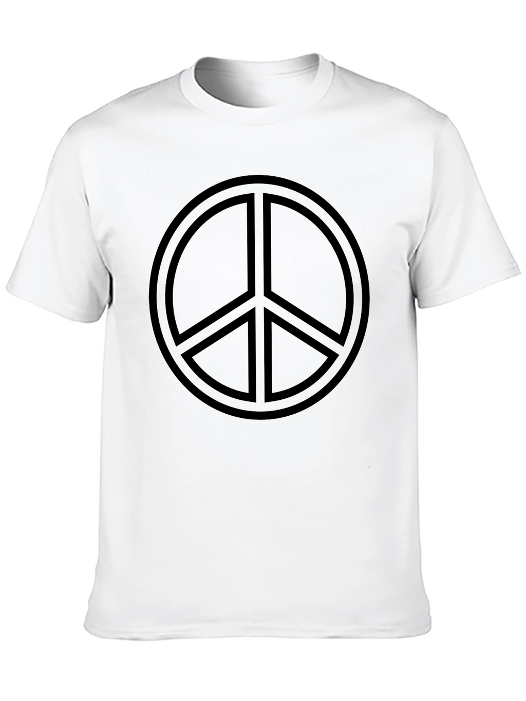 Peace Sign Graphic T-Shirt - Menswear