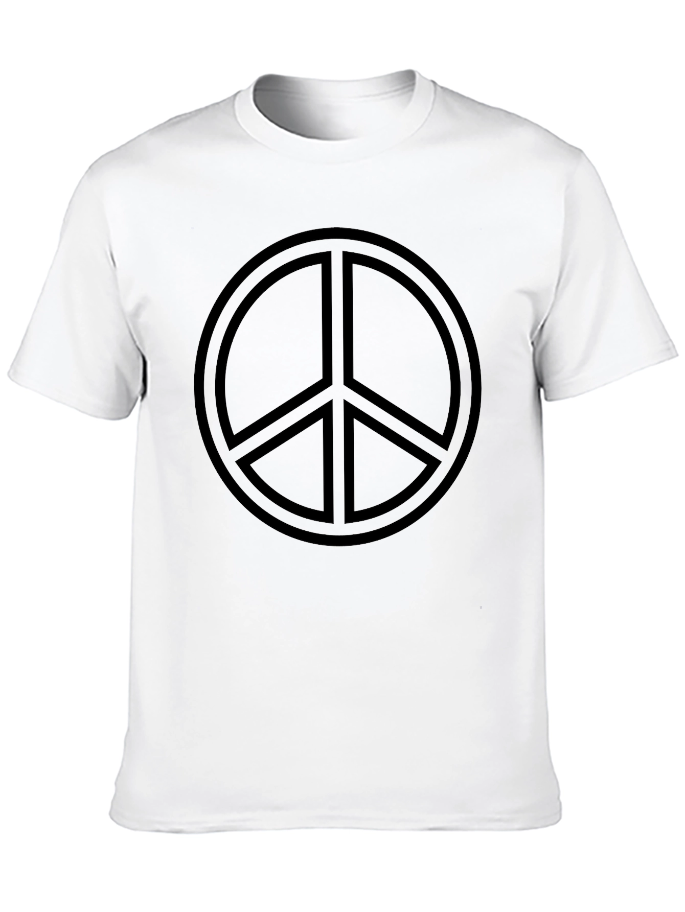 Peace Sign Graphic T-Shirt - Menswear