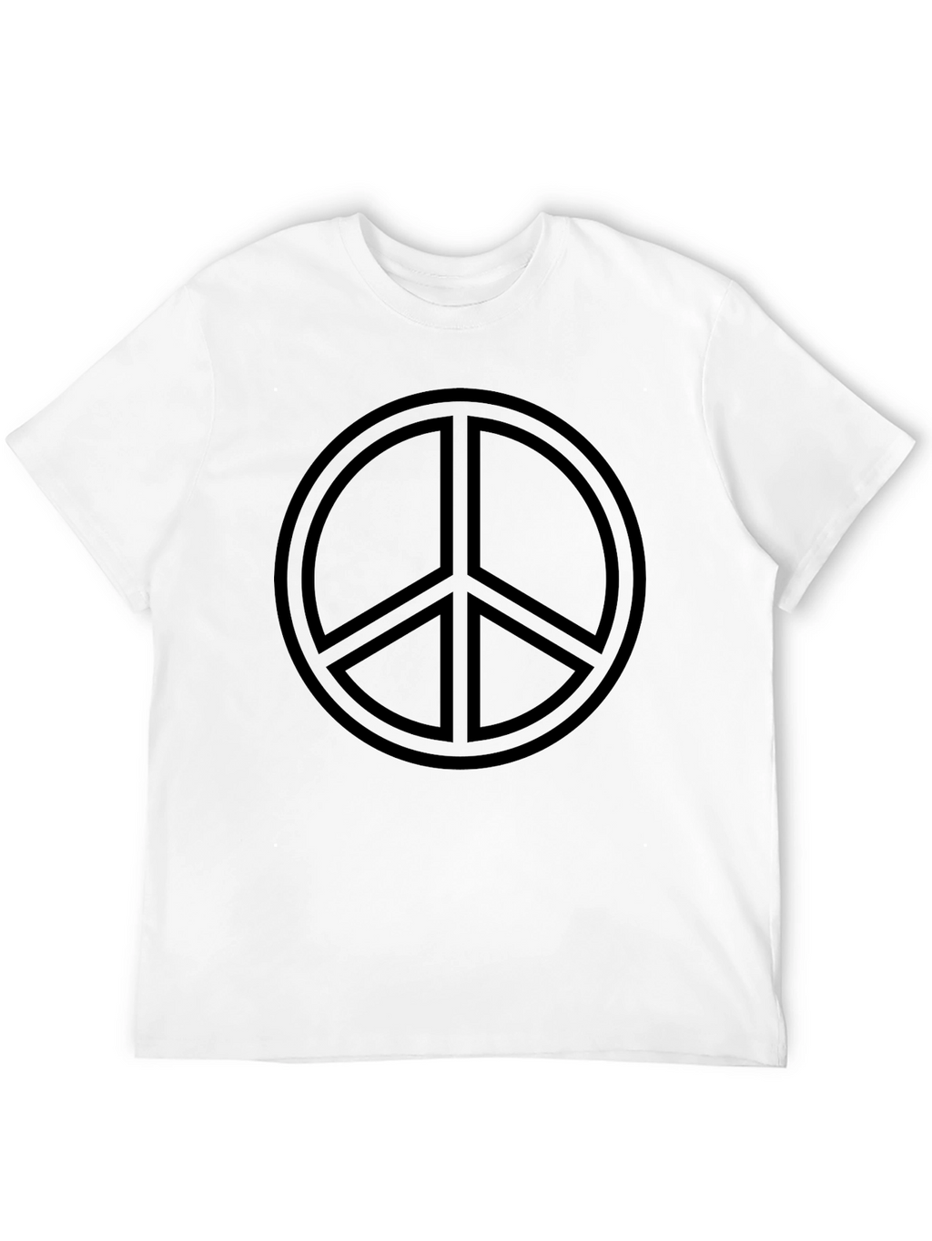 Peace Sign Graphic T-Shirt - Menswear
