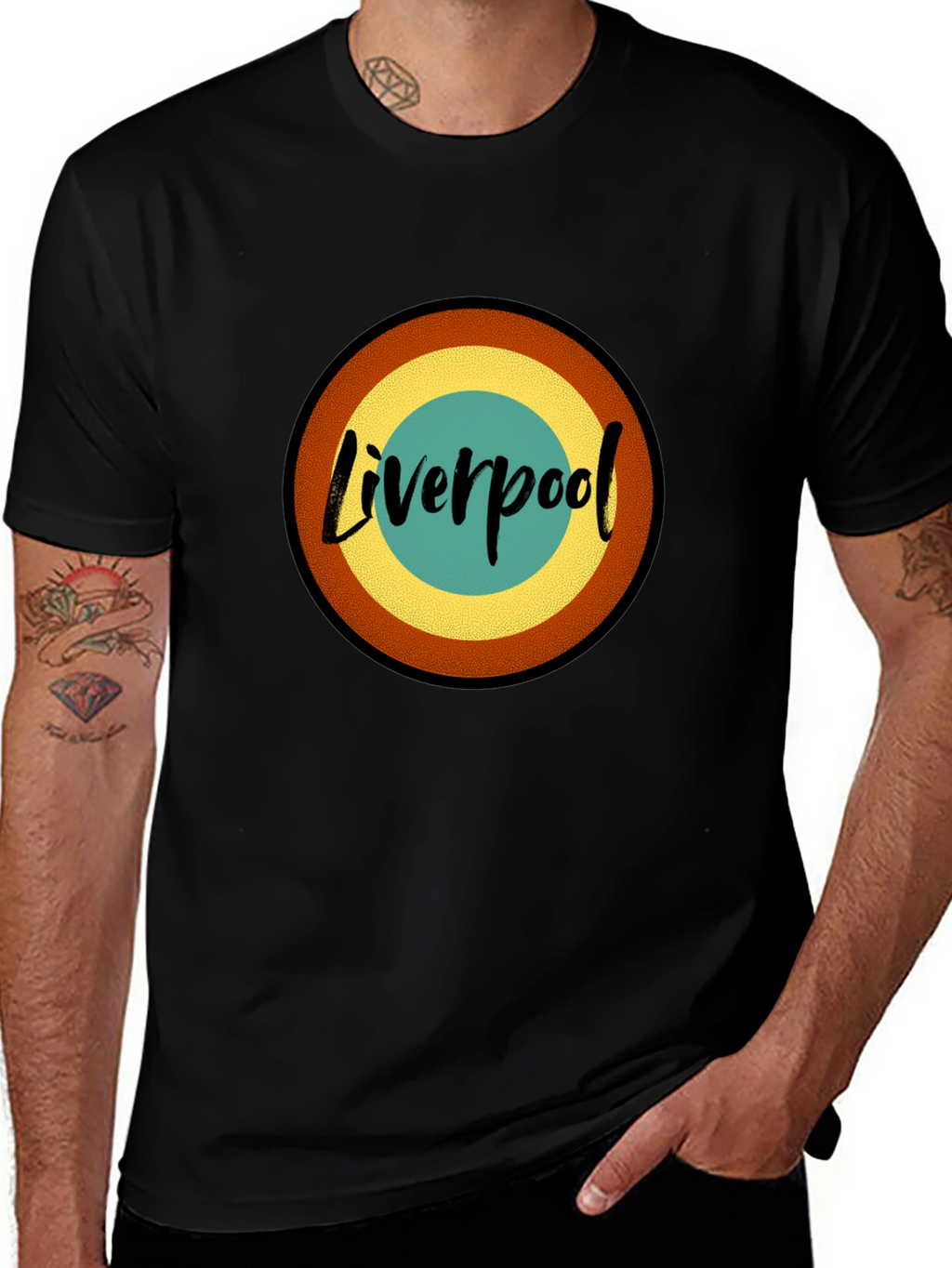 Liverpool Retro Target T-Shirt