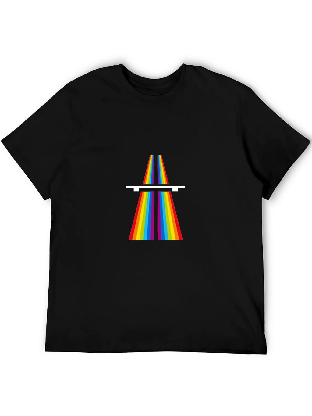 Rainbow Prism Tee - Classic Design