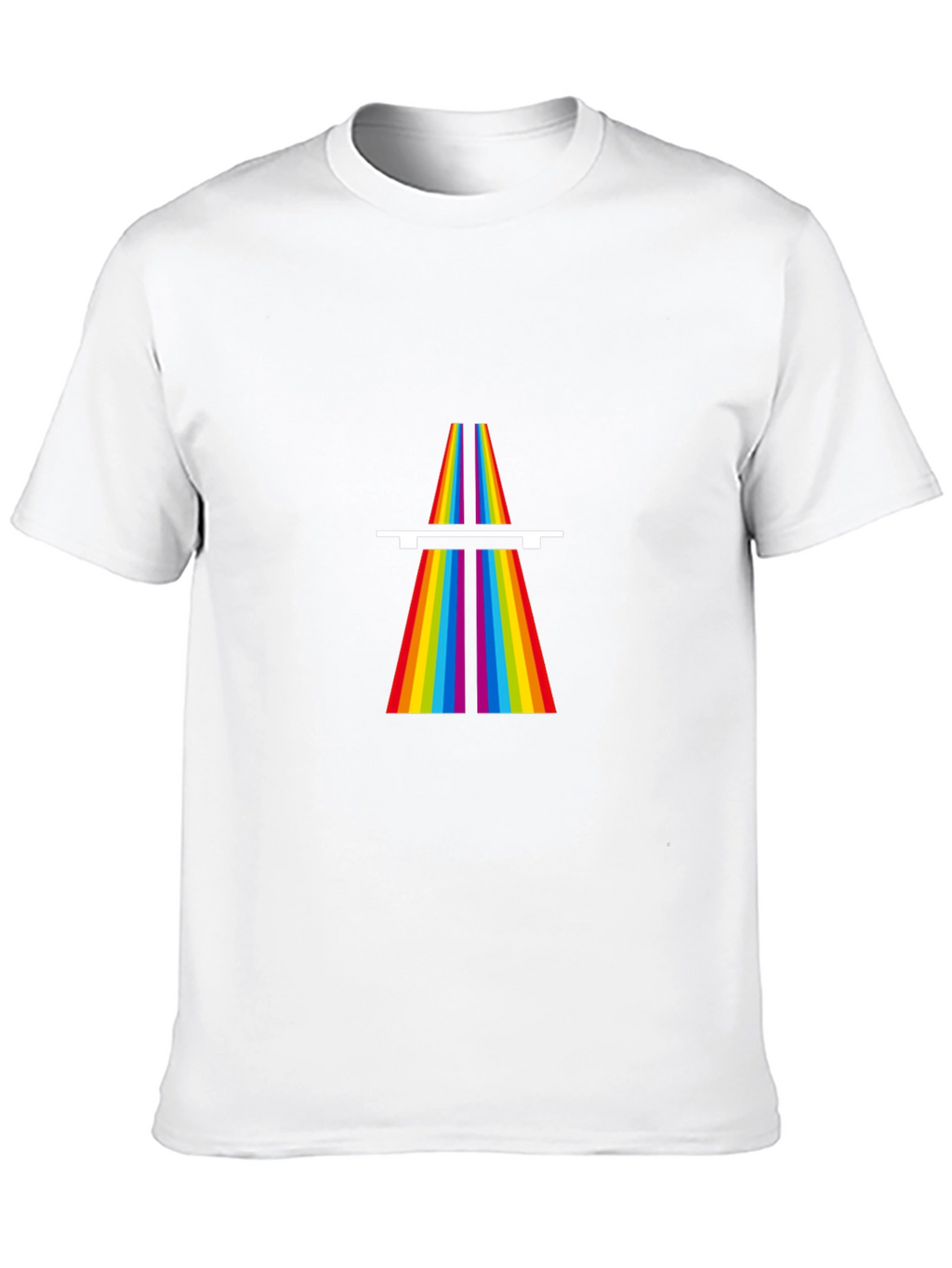 Rainbow Prism Tee - Classic Design