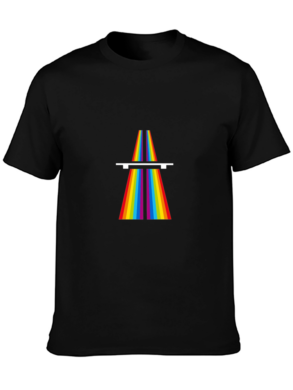 Rainbow Prism Tee - Classic Design