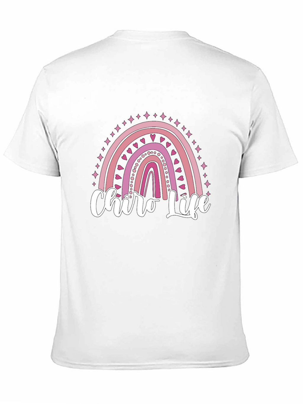 Chiro Life Rainbow Graphic T-Shirt