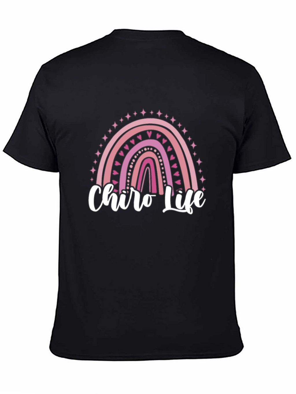 Chiro Life Rainbow Graphic T-Shirt