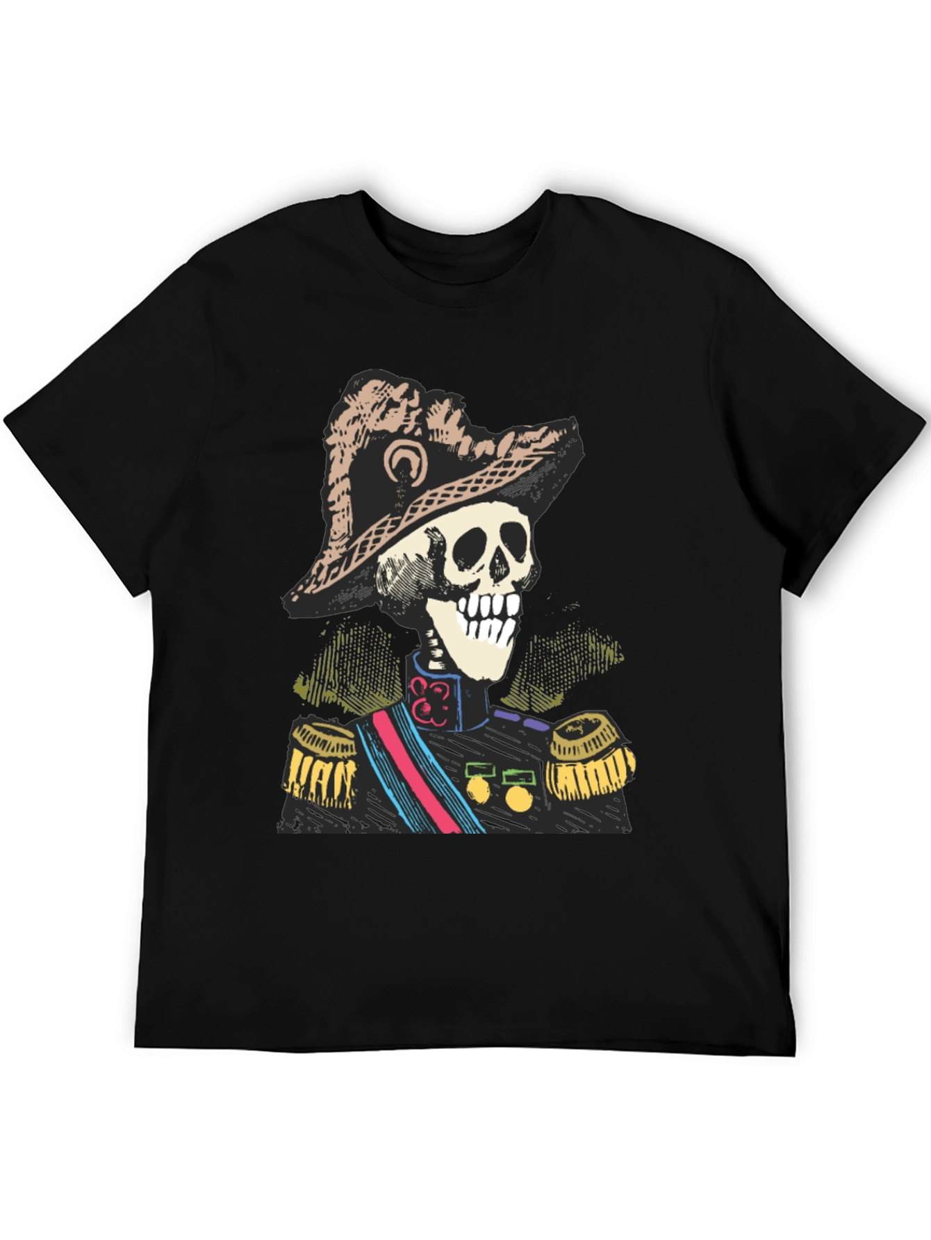 Skeleton General T-Shirt - Unique Design