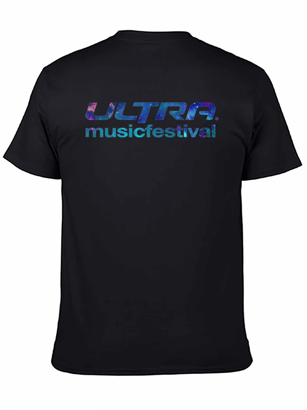 Ultra Music Festival Galaxy Logo Black T-Shirt
