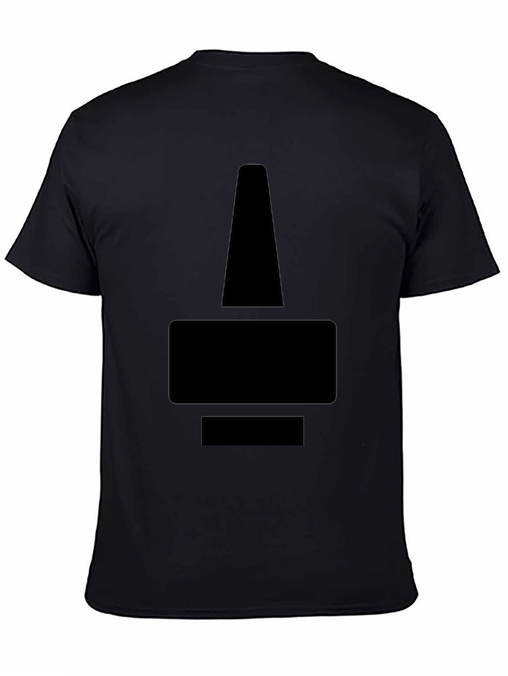 Geometric Black T-Shirt