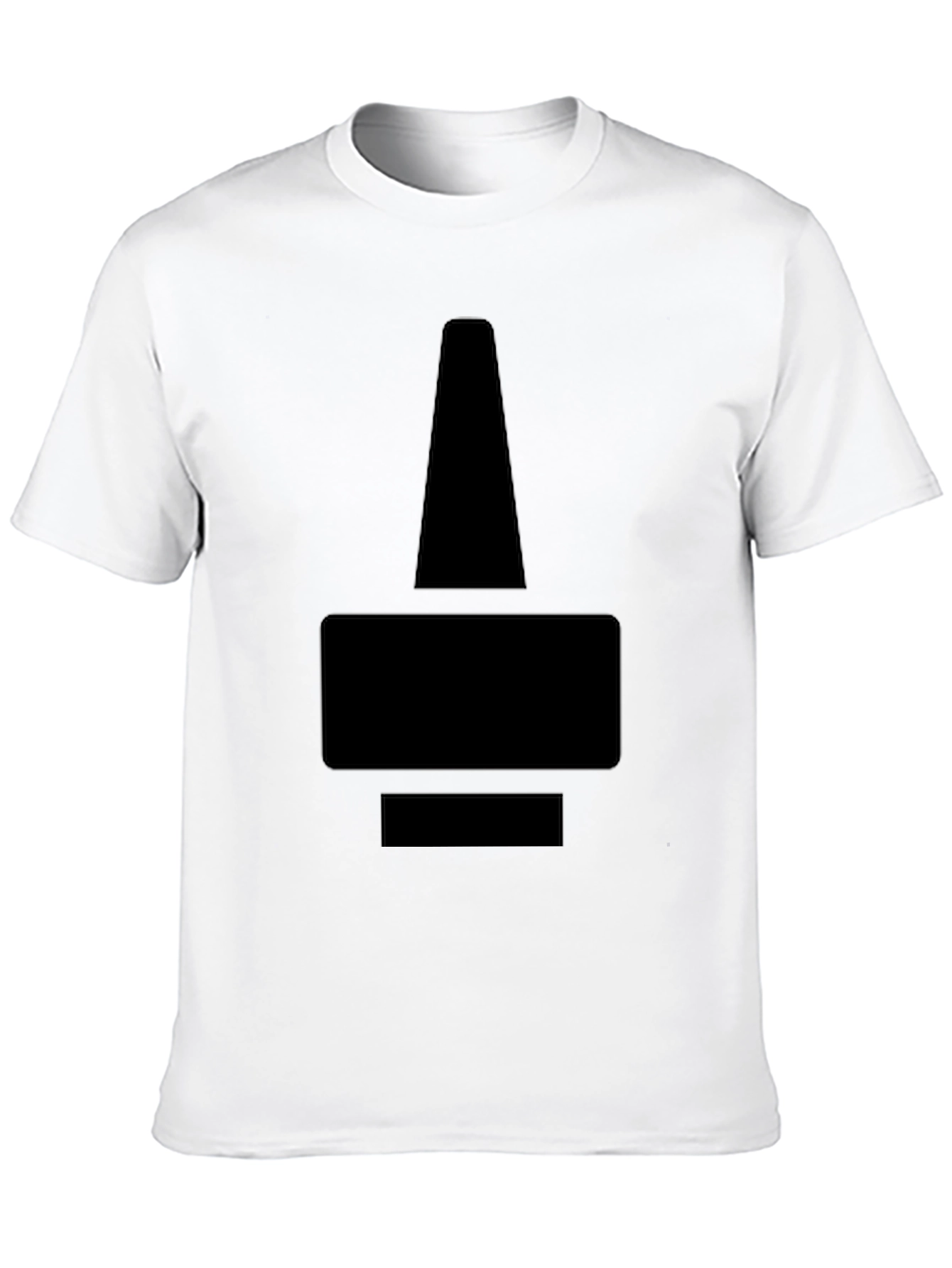 Geometric Black T-Shirt